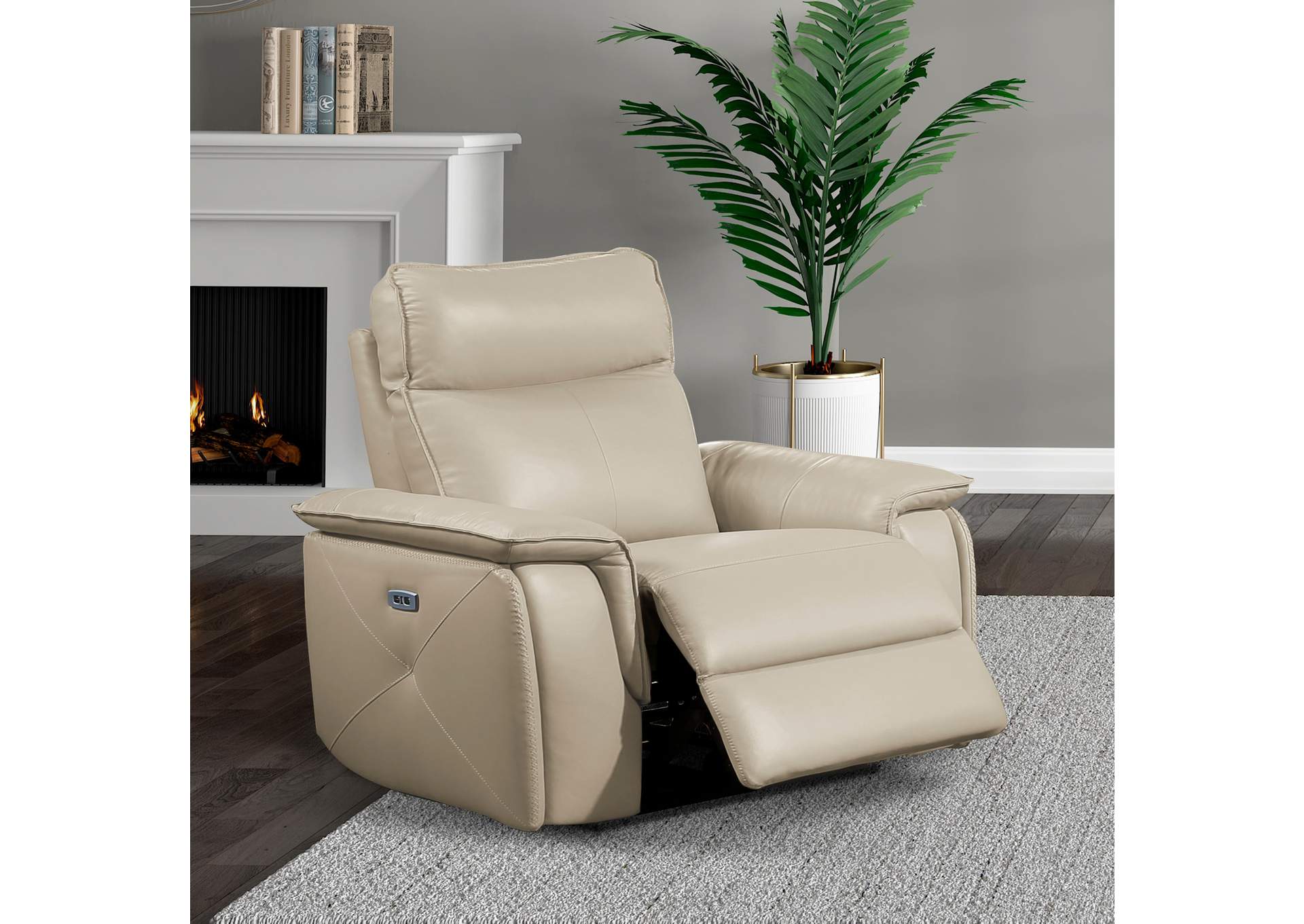 Maroni Power Reclining Chair with Power Headrest image 6
