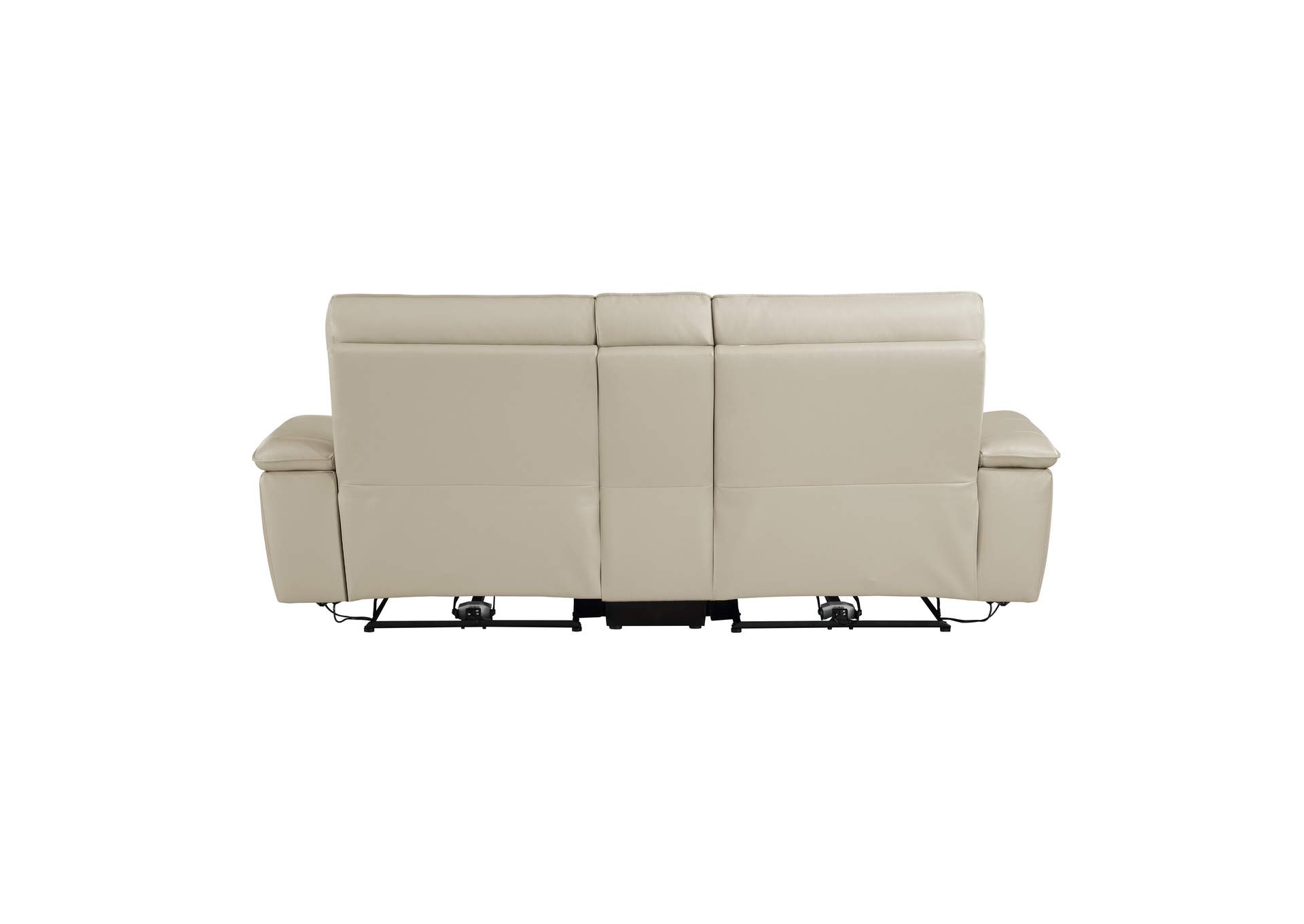 Maroni Power Double Reclining Love Seat with Center Console and Power Headrests image 4