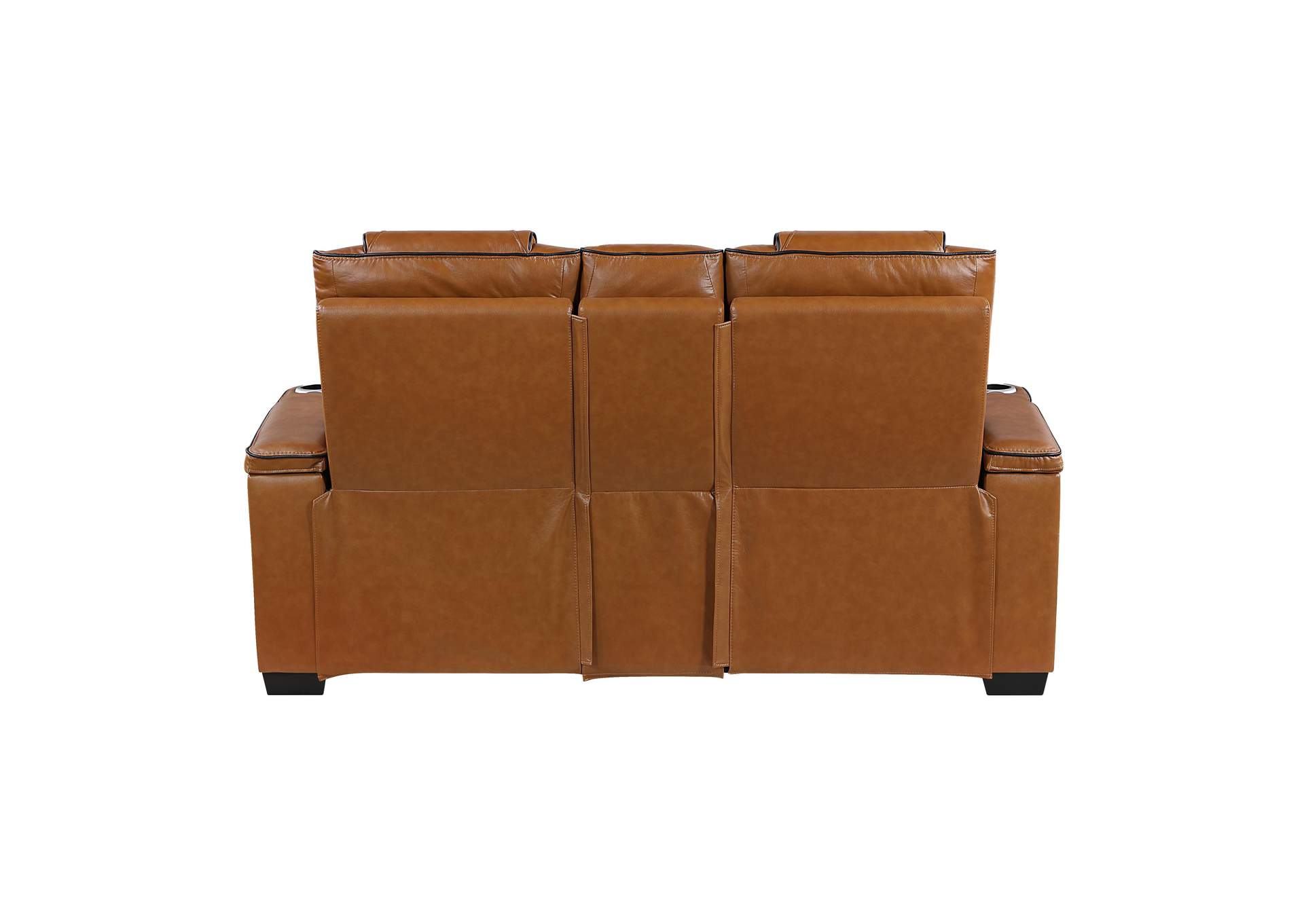 Apex Power Double Reclining Love Seat with Center Console, Power Headrests, Storage Arms with Cup Holders, Wireless charger, Air Massage and Heat, LED Lighting and Charging Ports image 18