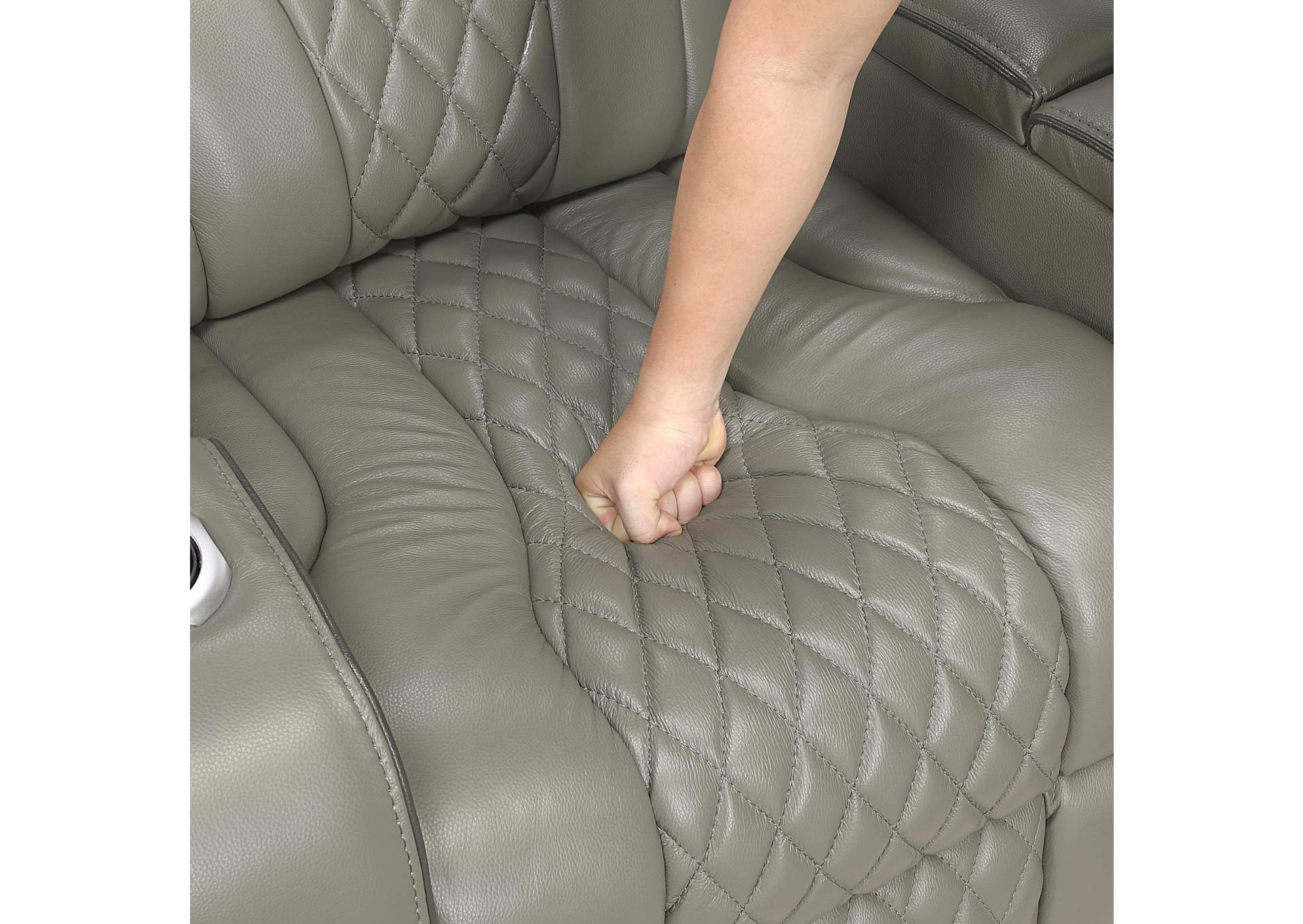 Apex Power Double Reclining Love Seat with Center Console, Power Headrests, Storage Arms with Cup Holders, Wireless charger, Air Massage and Heat, LED Lighting and Charging Ports image 15