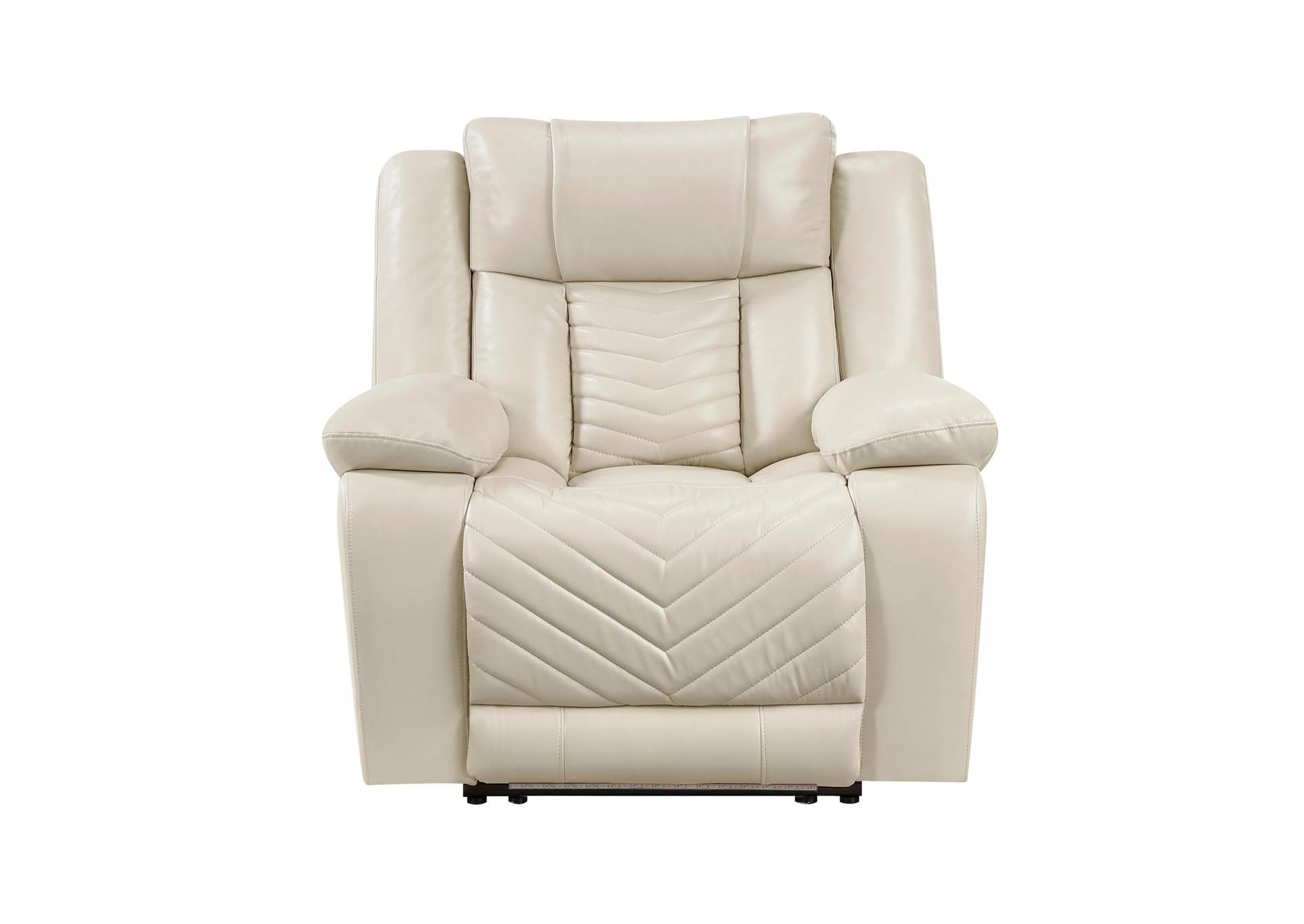 Huron Power Reclining Chair with LED and Charging Ports image 1