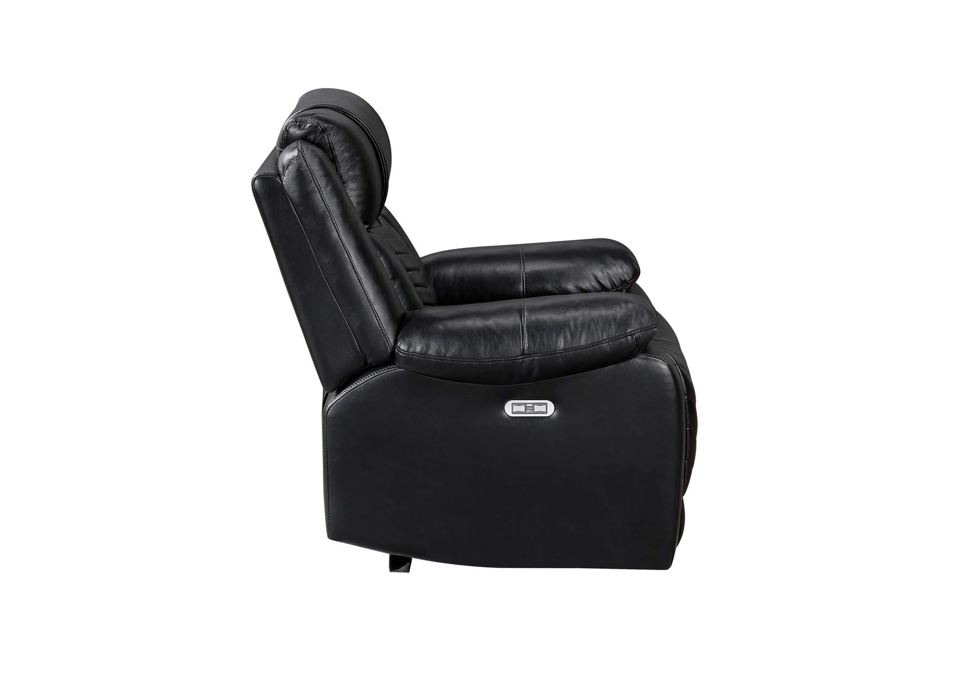 Power Reclining Chair with LED and Charging Ports image 1