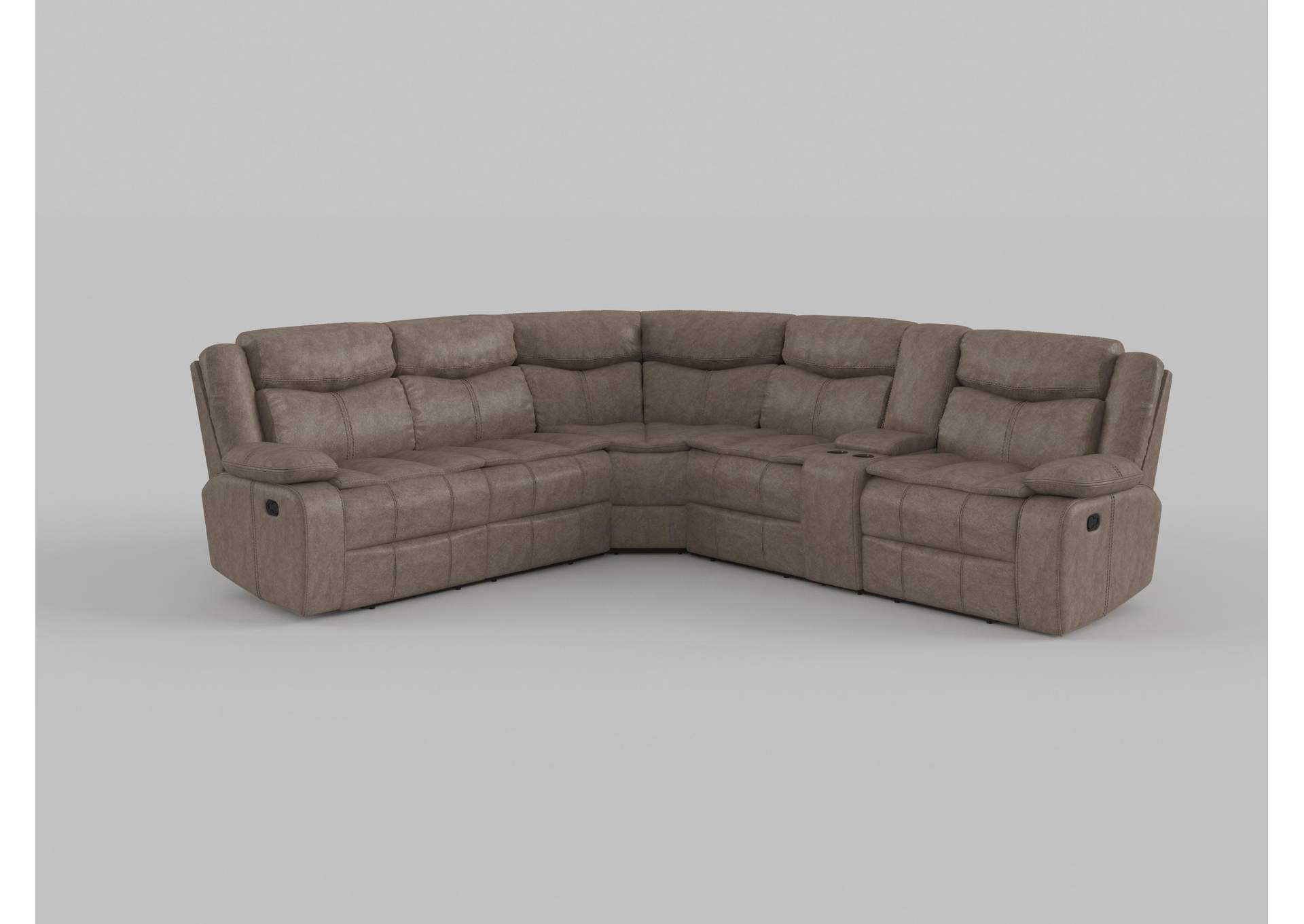 Bastrop 3-Piece Sectional with Right Console image 9