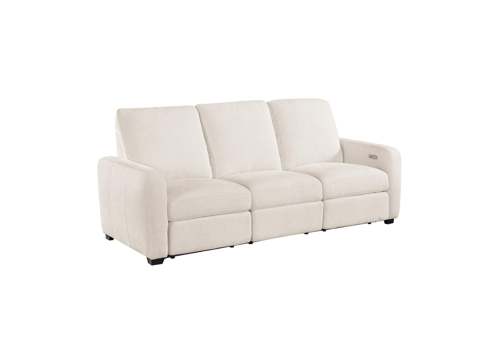 Power Double Reclining Sofa with USB Charging Ports image 6