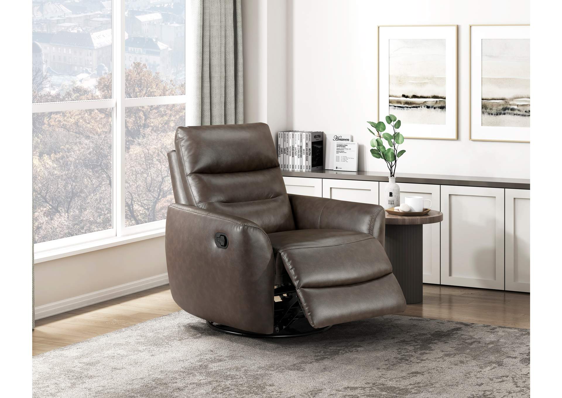 Swivel Glider Reclining Chair image 1
