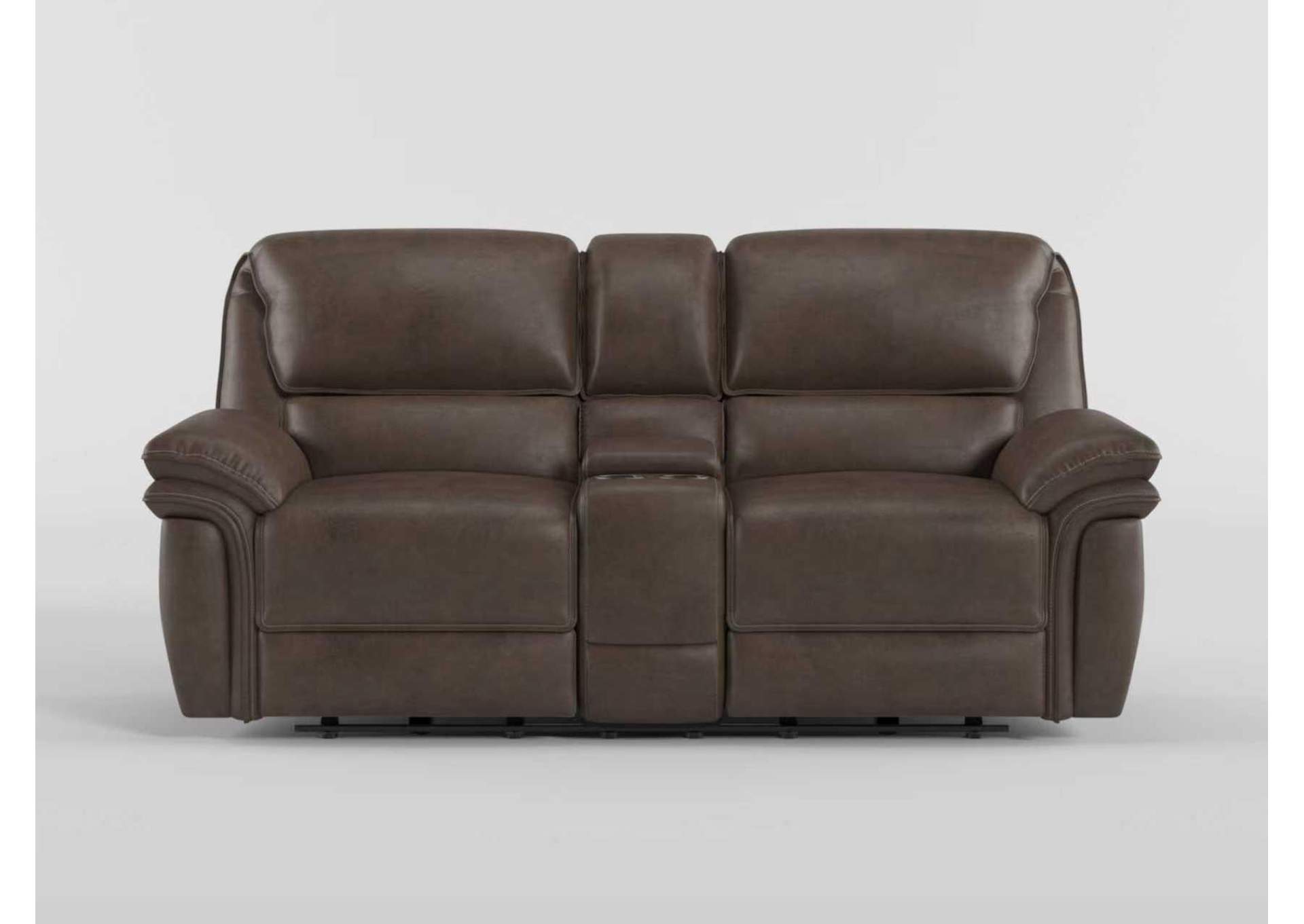 Proctor Power Double Reclining Love Seat with Center Console image 5