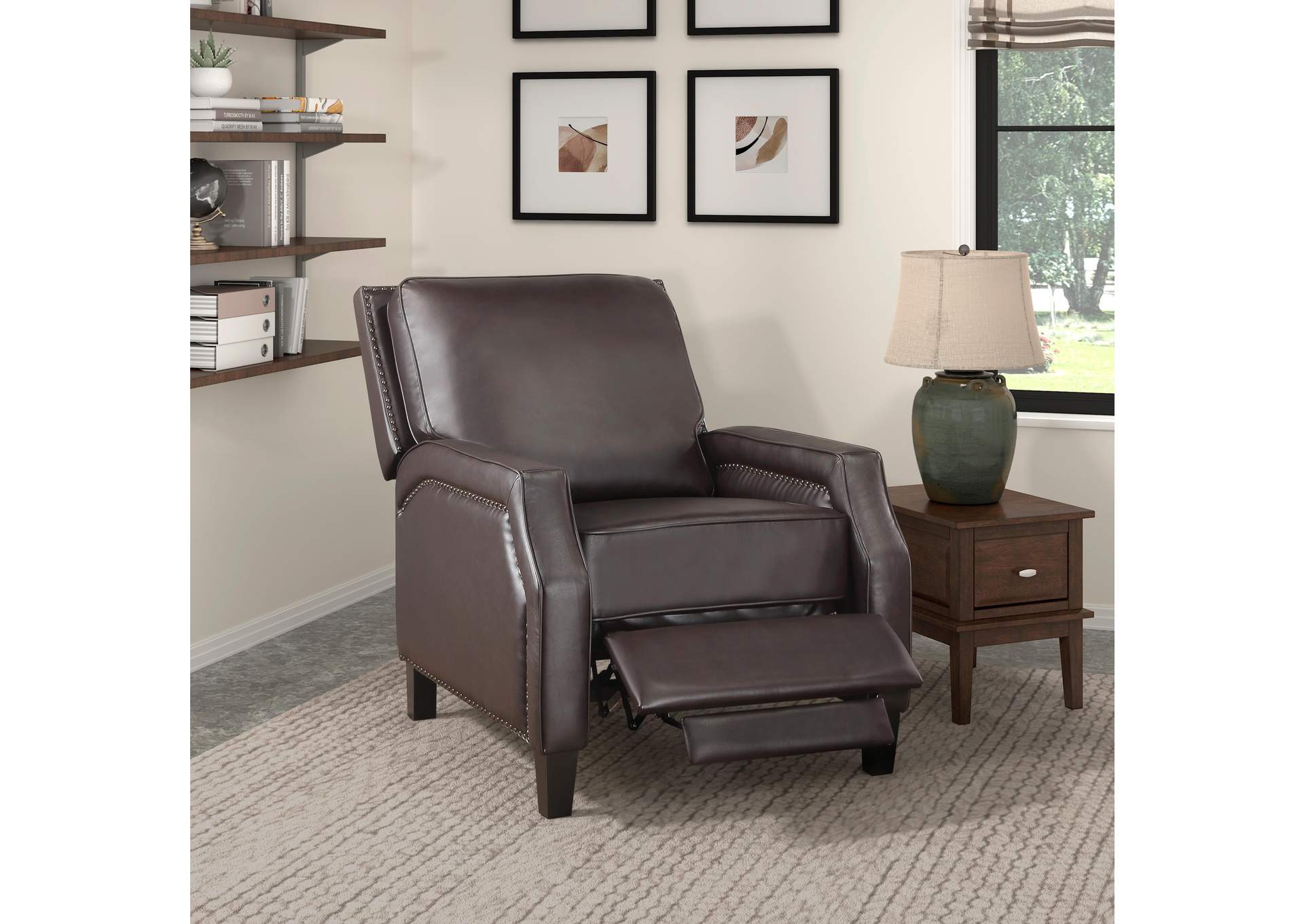 Berenson Push Back Reclining Chair image 4