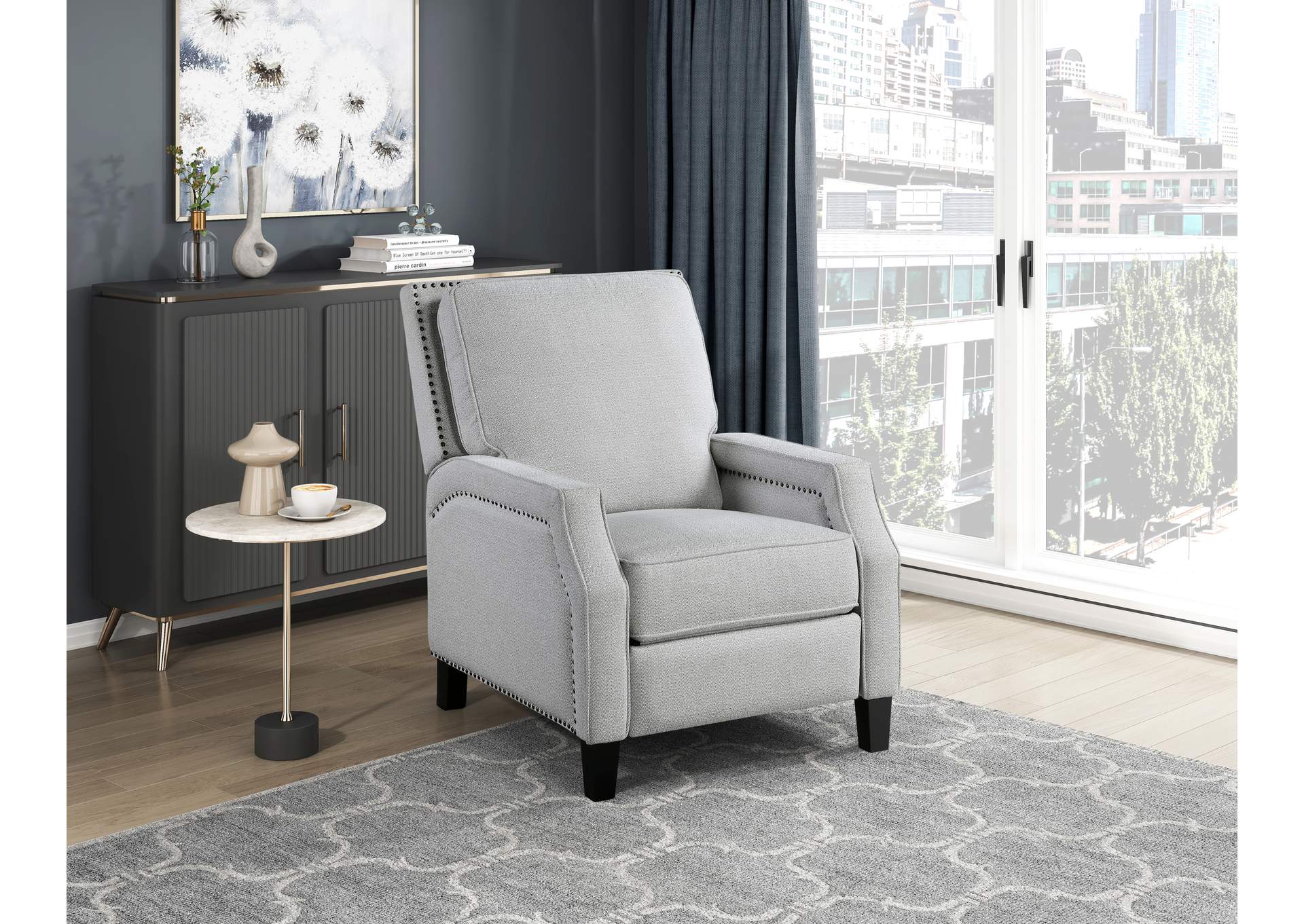 Berenson Push Back Reclining Chair image 1