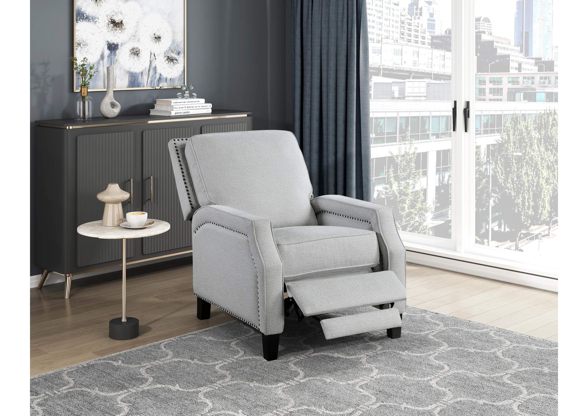 Berenson Push Back Reclining Chair image 4