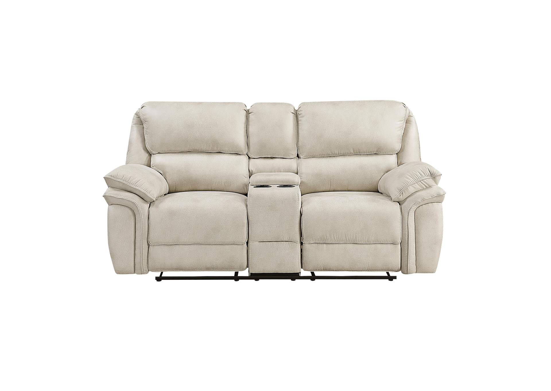 Proctor Double Reclining Love Seat with Center Console image 1