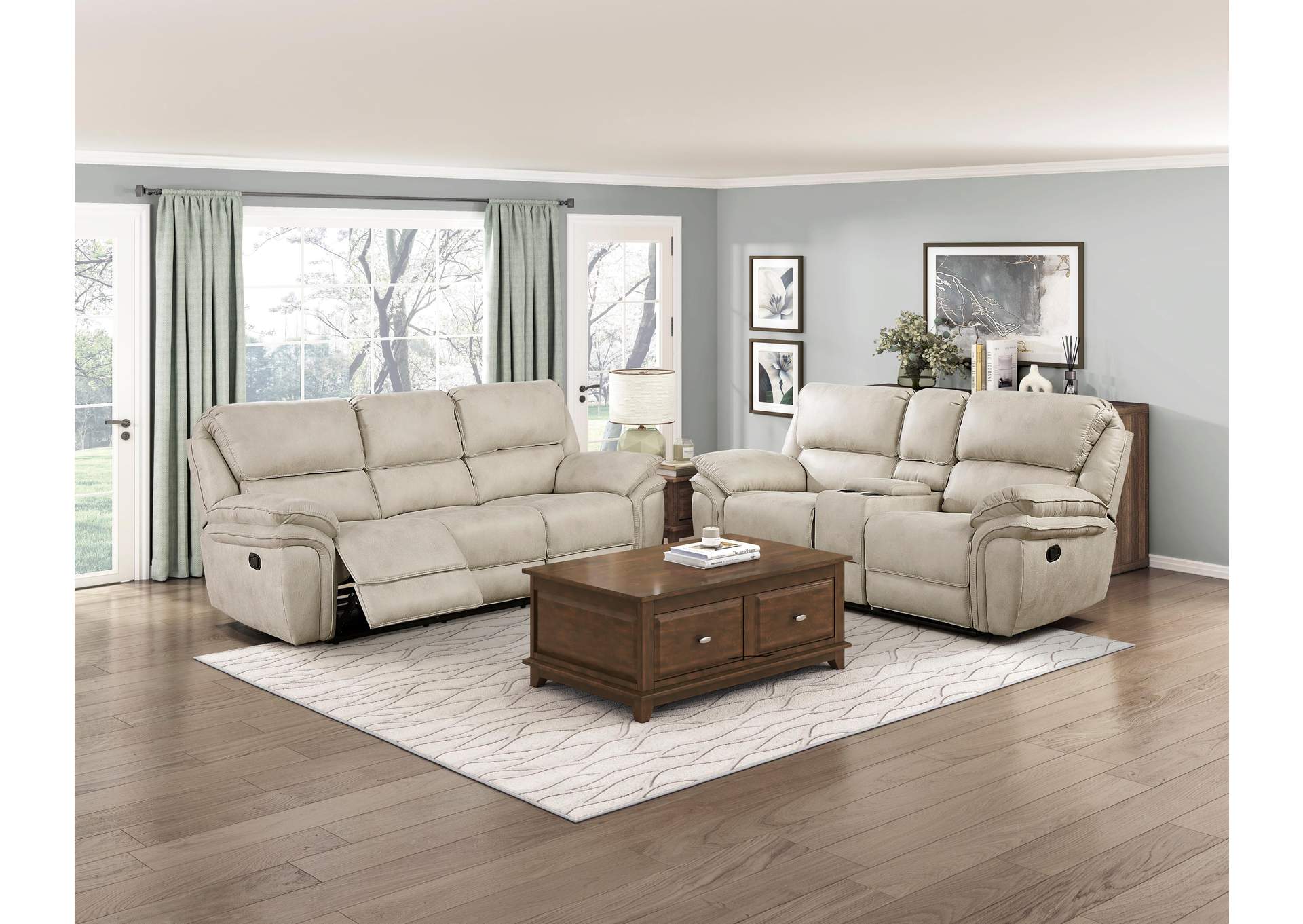 Proctor Double Reclining Love Seat with Center Console image 10