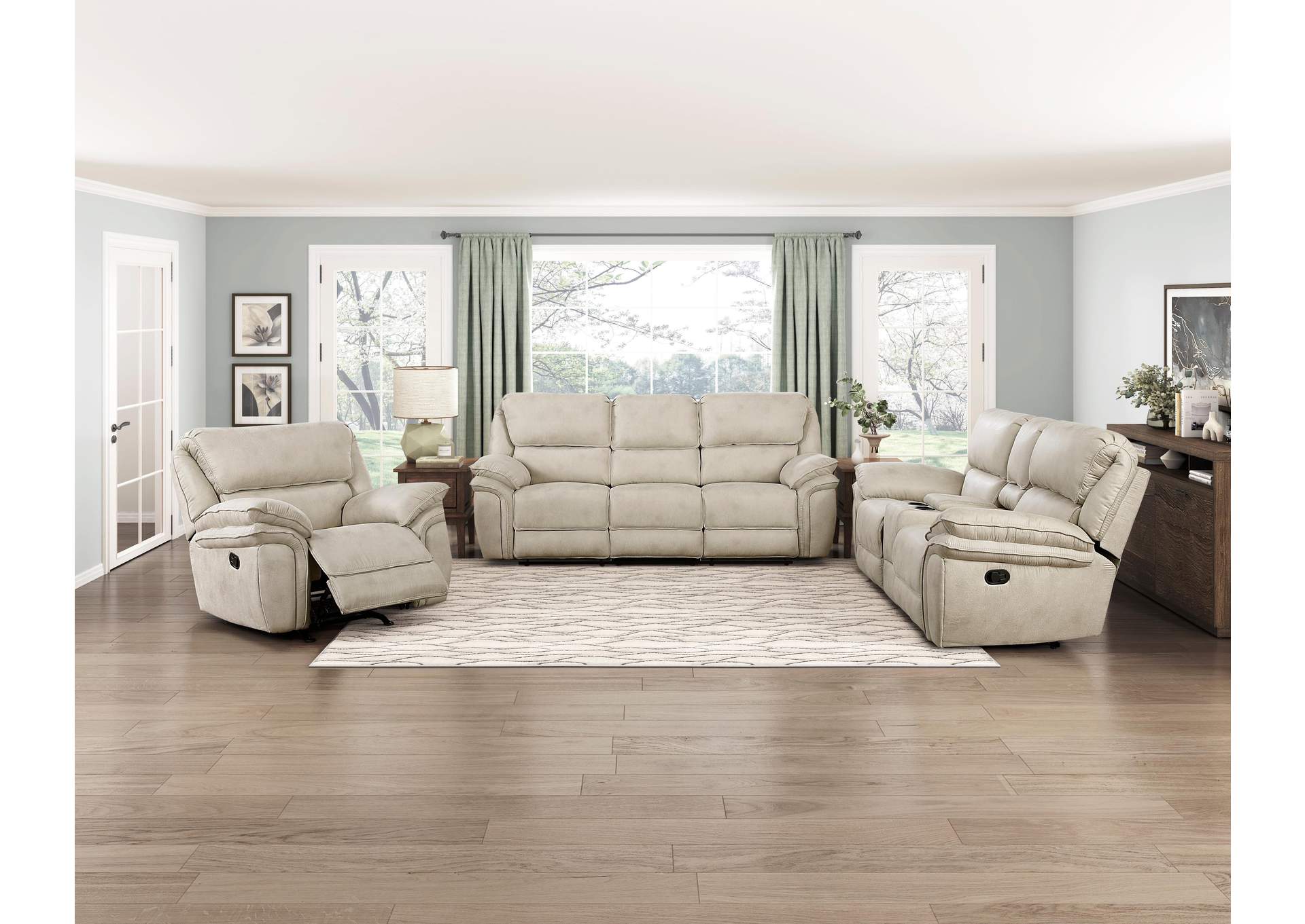 Proctor Double Reclining Love Seat with Center Console image 11