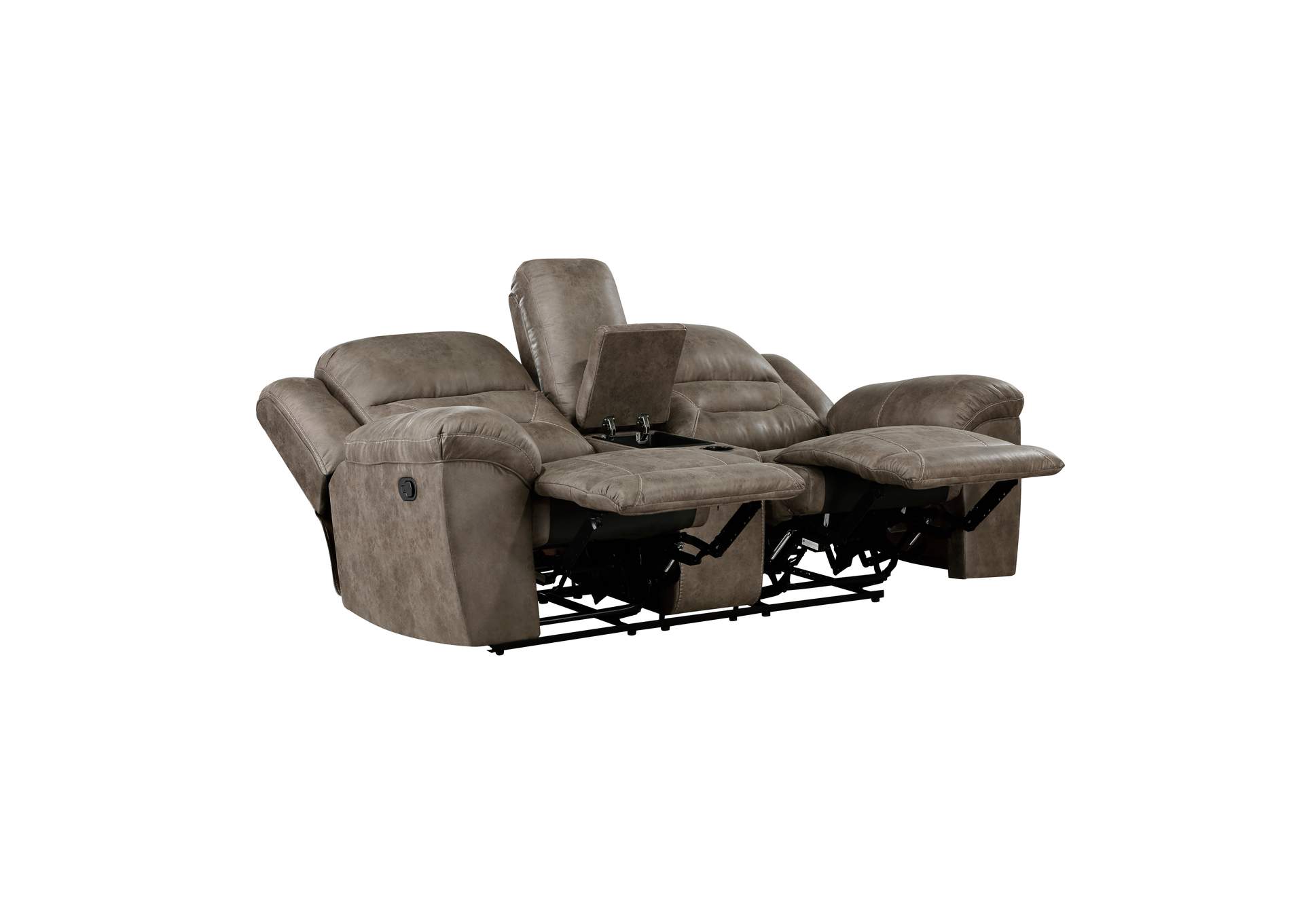 Hazen Double Reclining Love Seat with Center Console