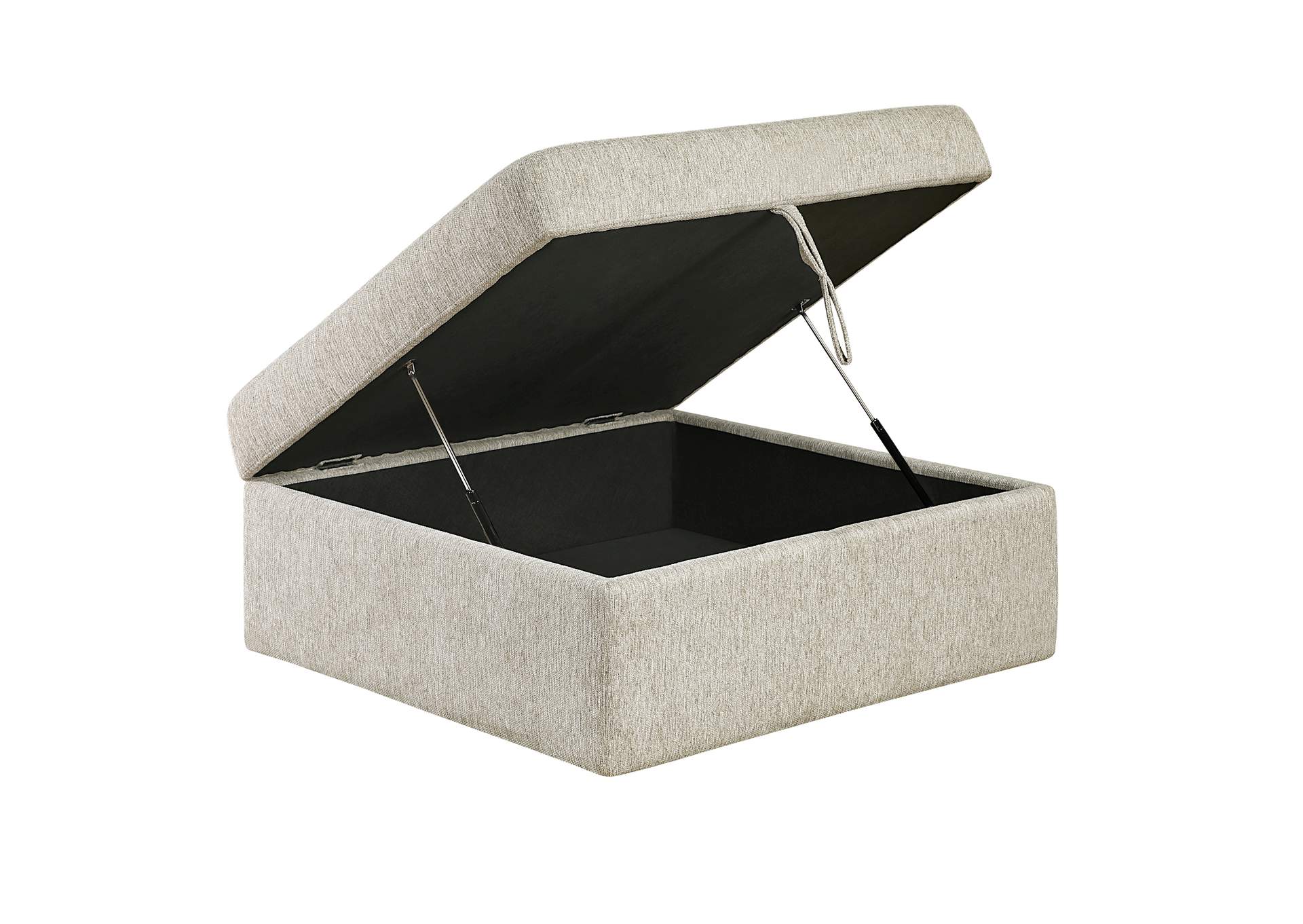 Storage Ottoman with Casters image 6