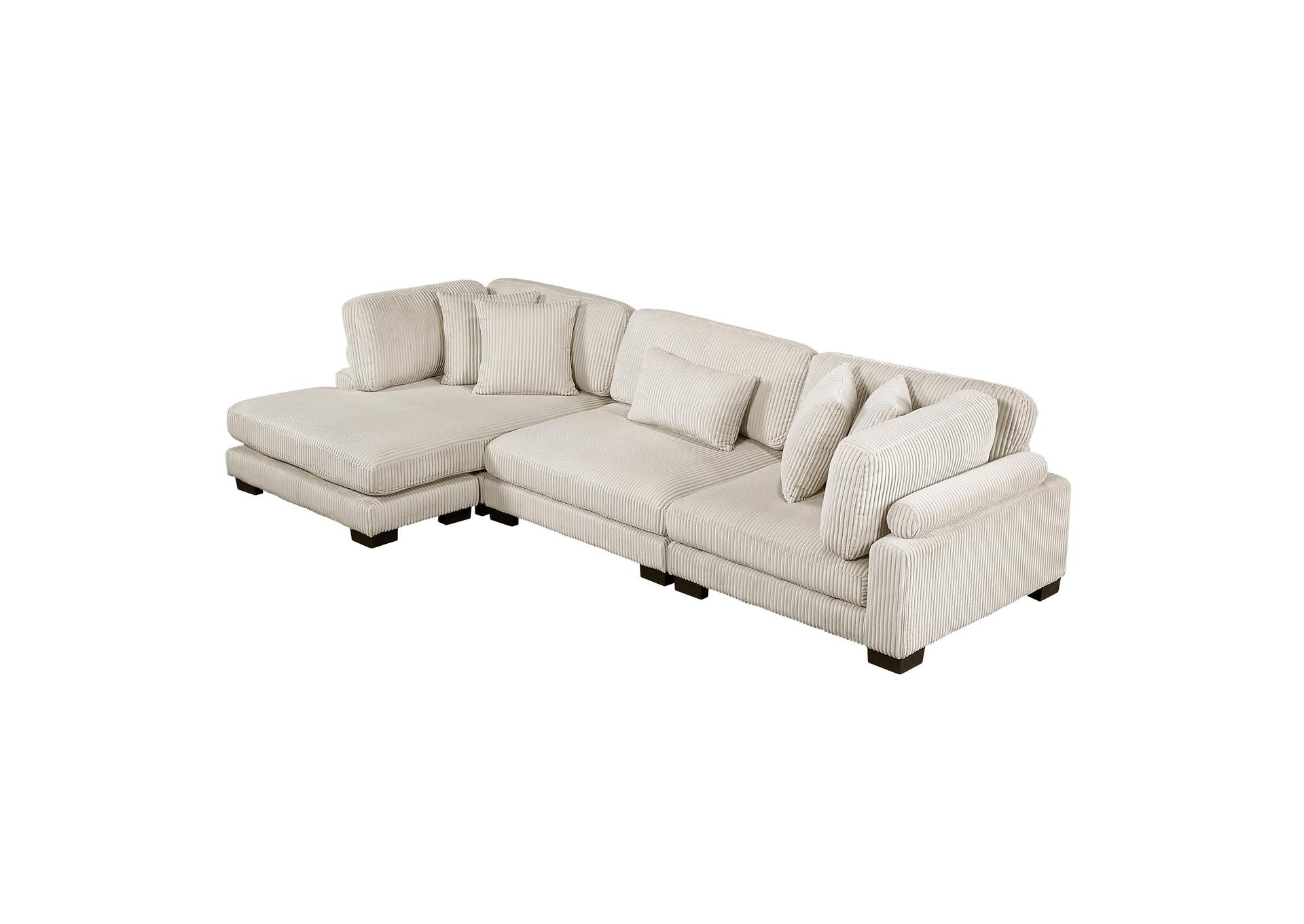 Traverse 3-Piece Modular Sectional with Reversible Chaise image 1