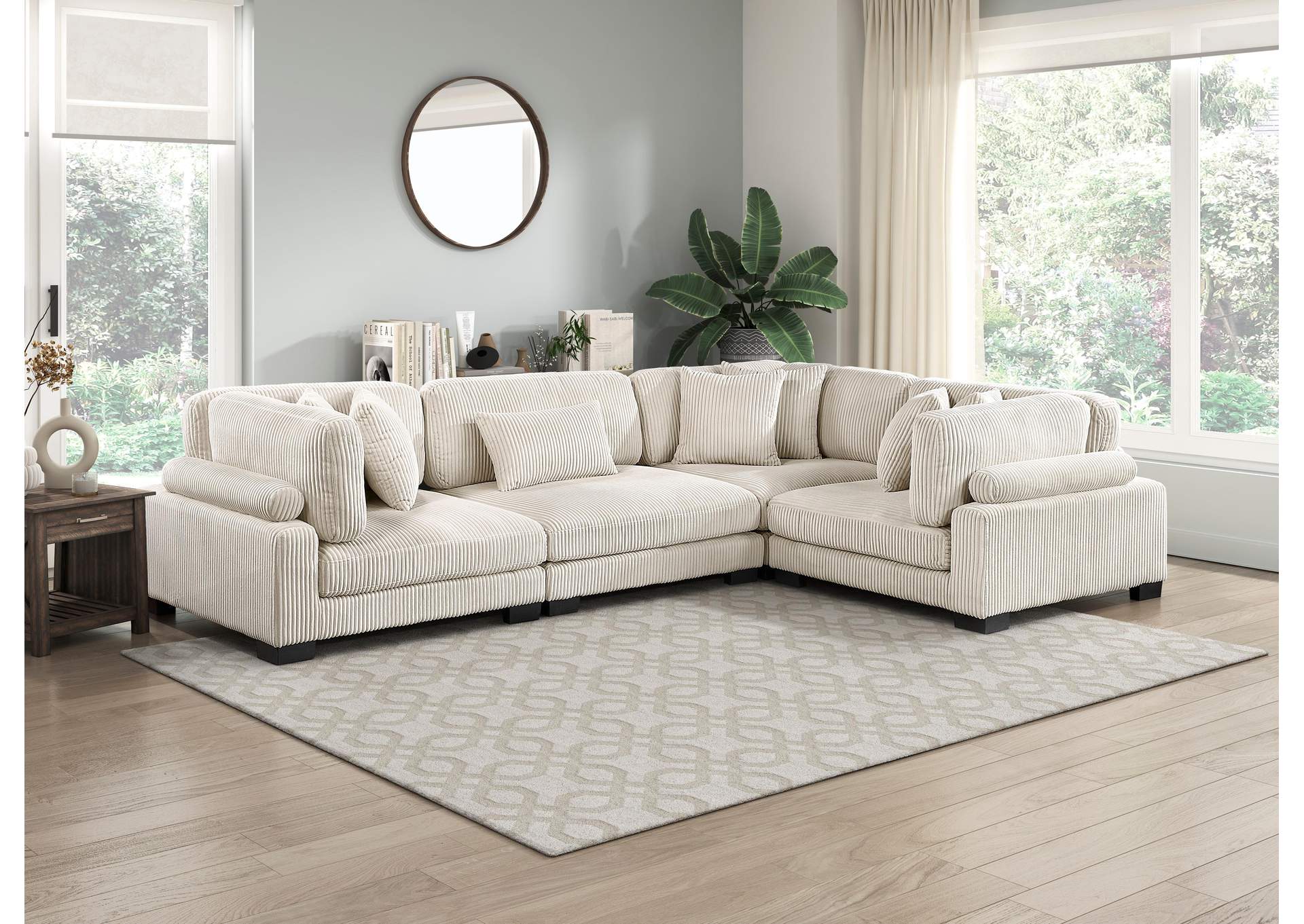 Traverse 4-Piece Modular Sectional image 5