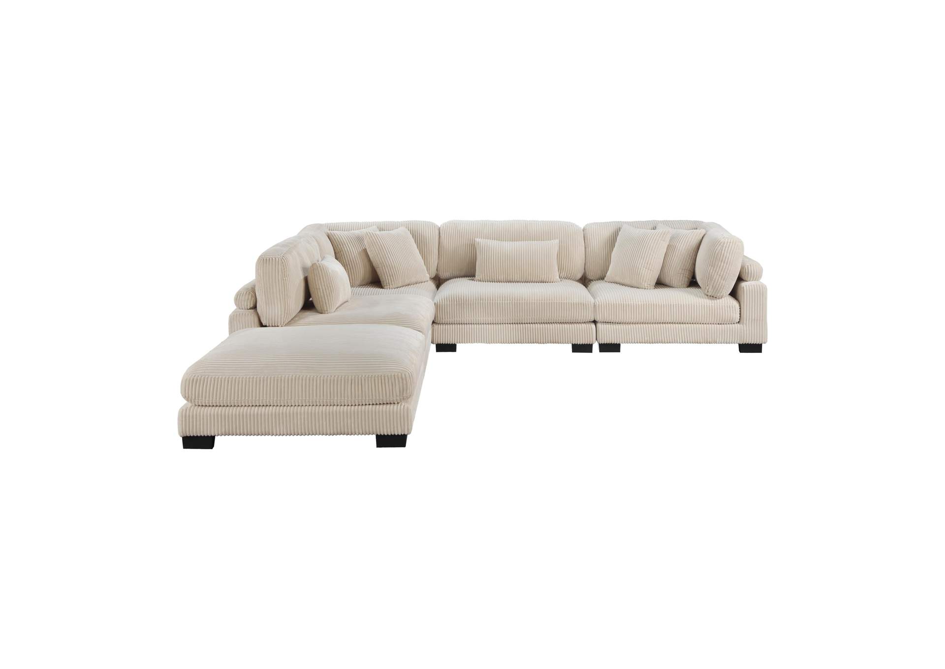 Traverse 5-Piece Modular Sectional with Ottoman image 10