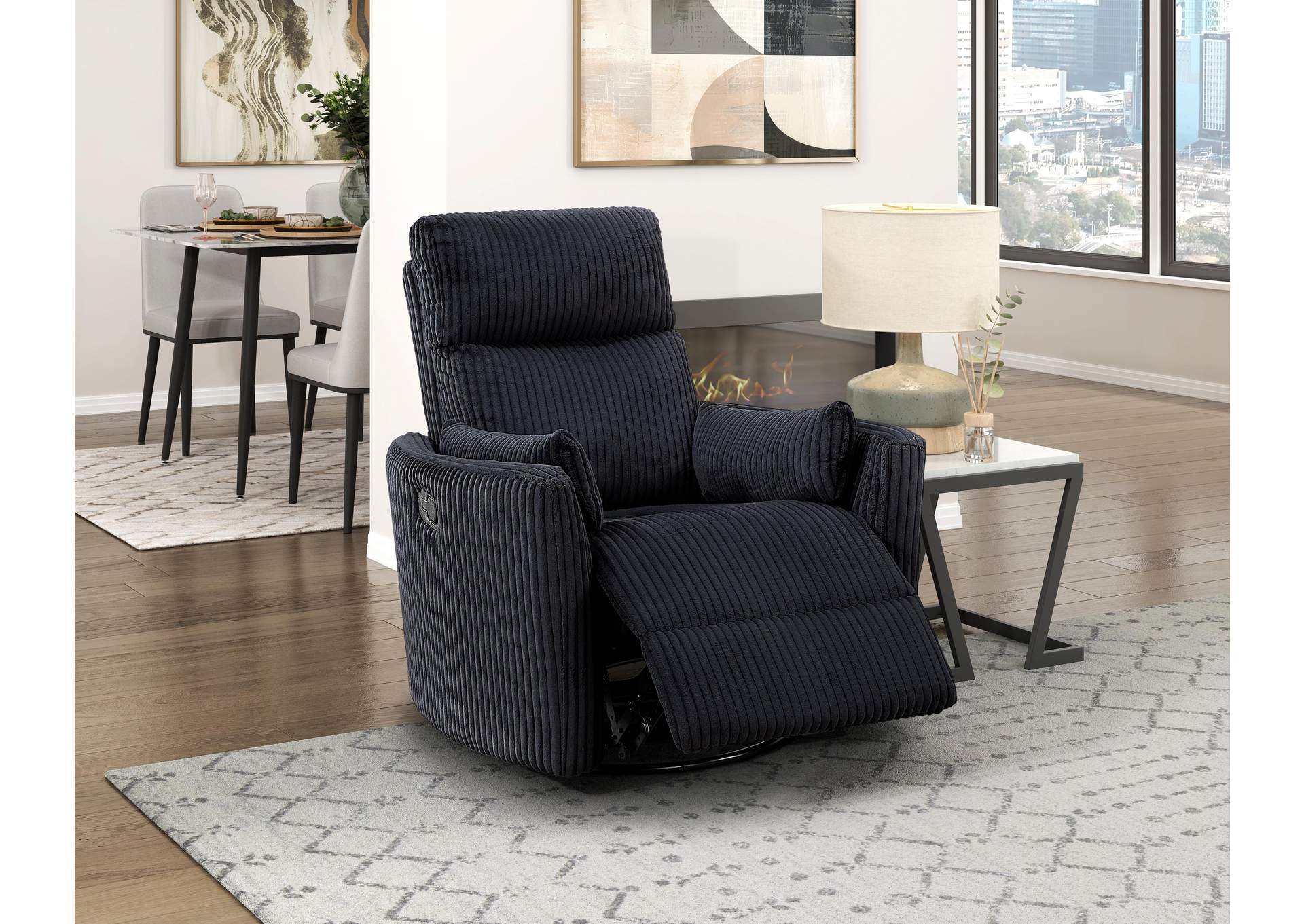 Traverse Swivel Glider Reclining Chair image 3