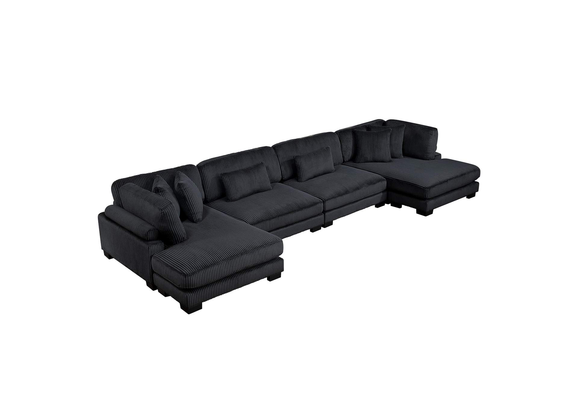Traverse 4-Piece Modular Sectional with Reversible Chaise image 1