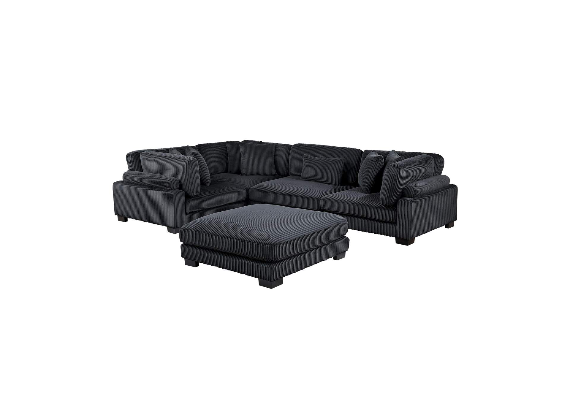 Traverse 5-Piece Modular Sectional with Ottoman image 1