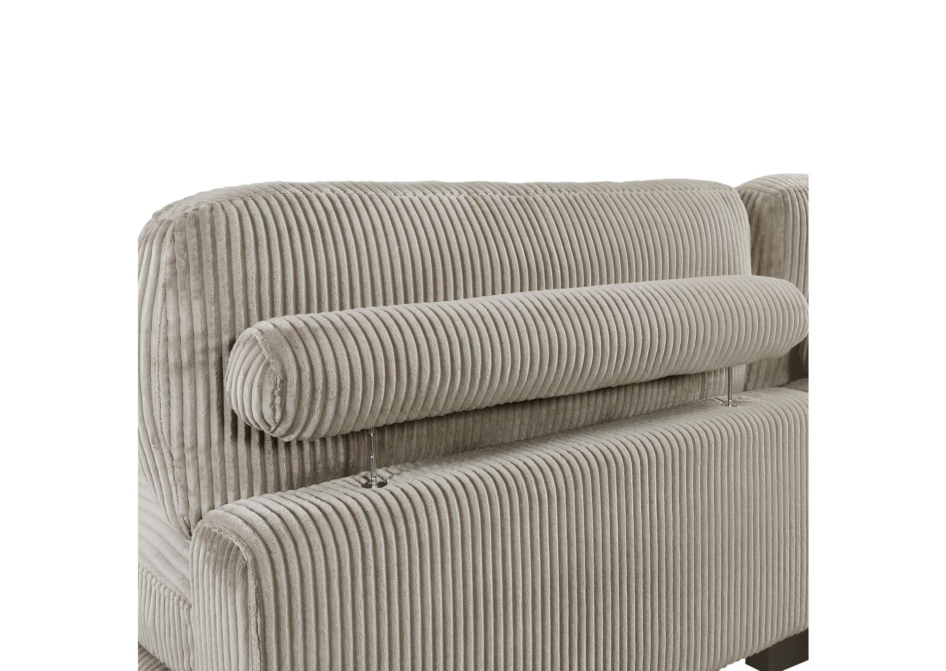 Traverse 4-Piece Modular Sectional with Reversible Chaise image 7