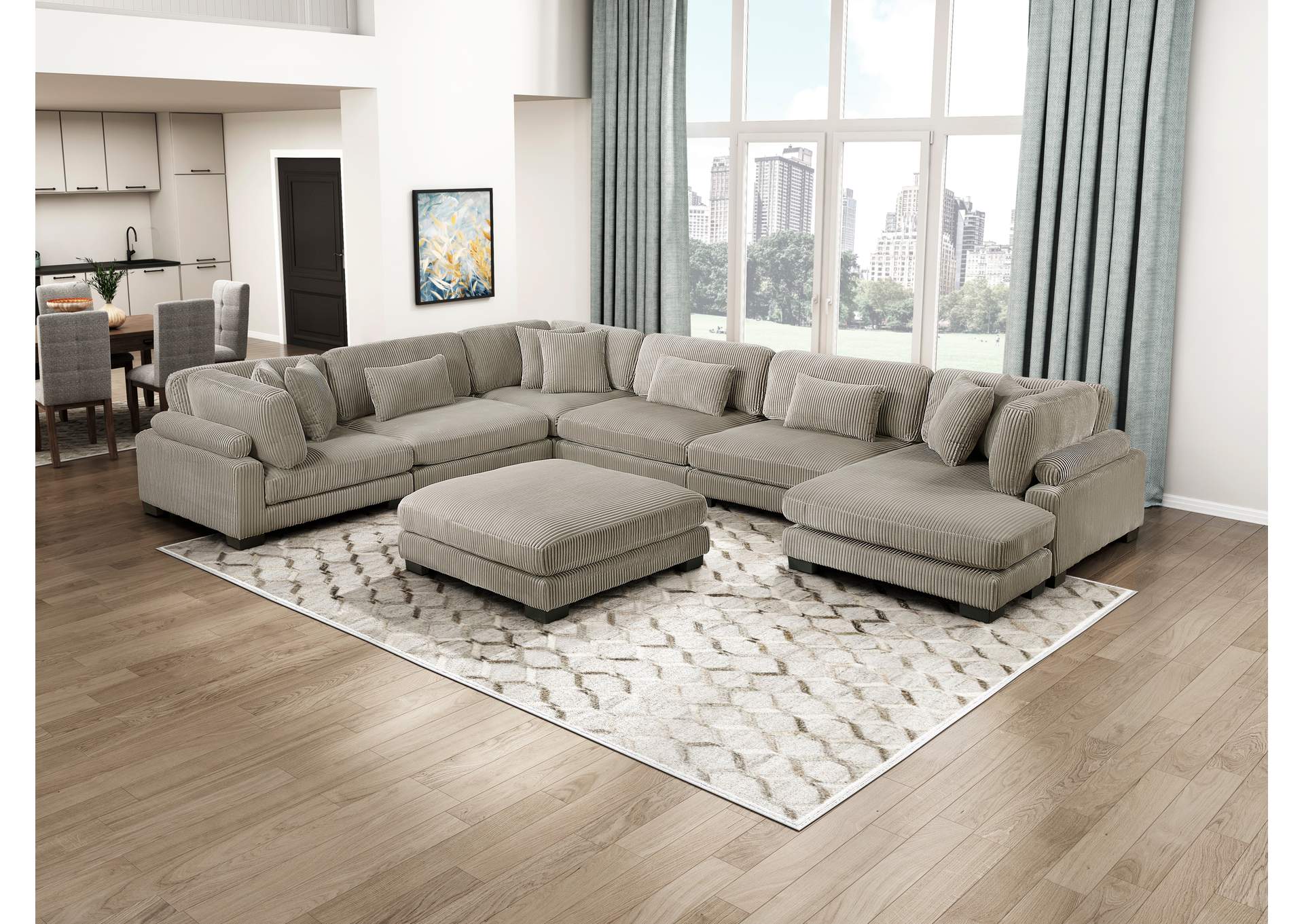 Traverse Ottoman image 4