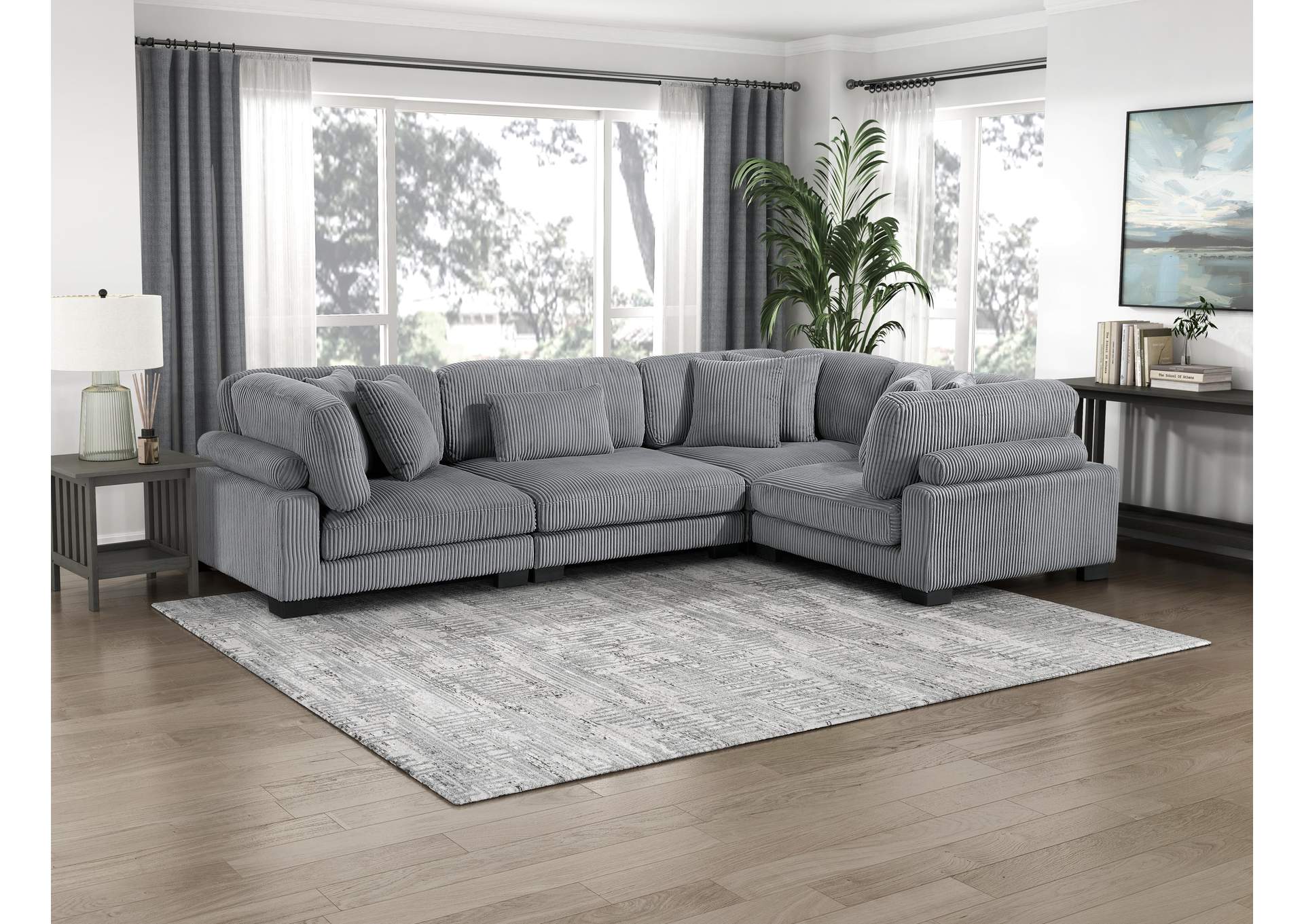 Traverse 4-Piece Modular Sectional image 3