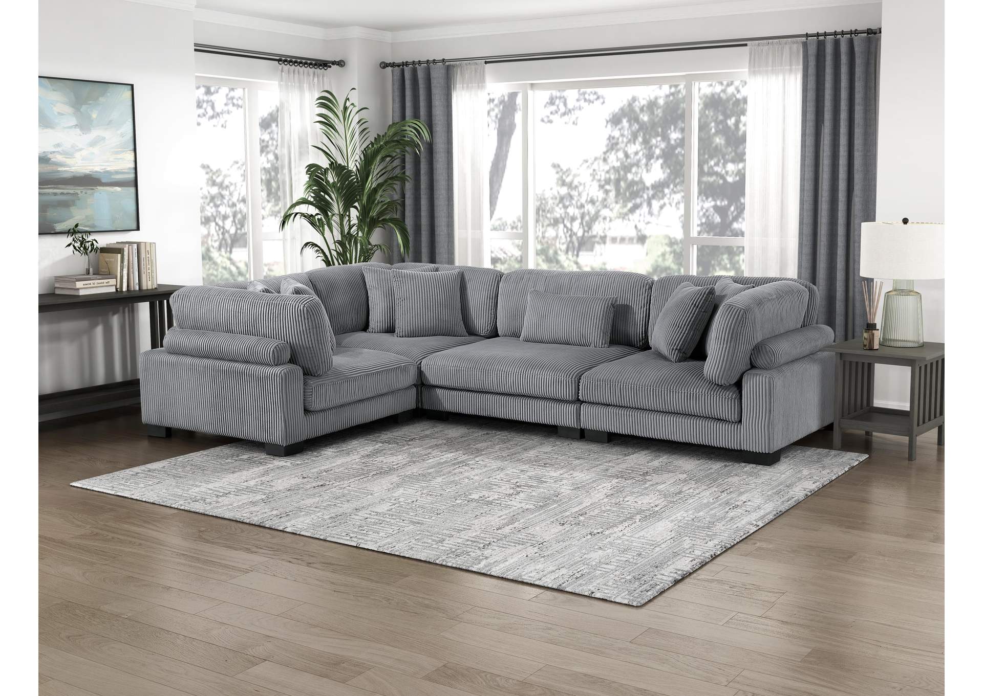 Traverse 4-Piece Modular Sectional image 4