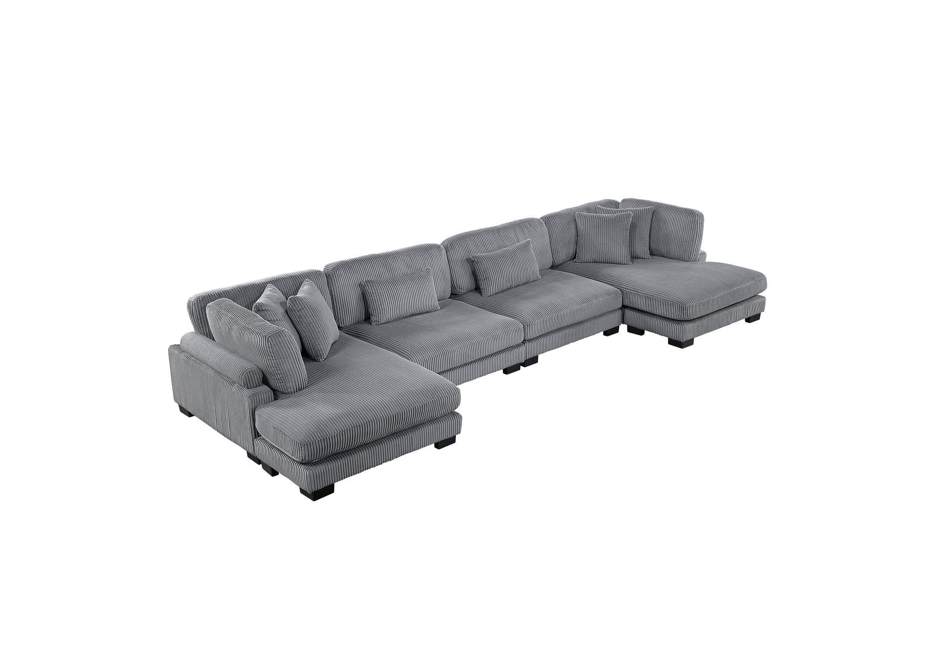 Traverse 4-Piece Modular Sectional with Reversible Chaise image 1