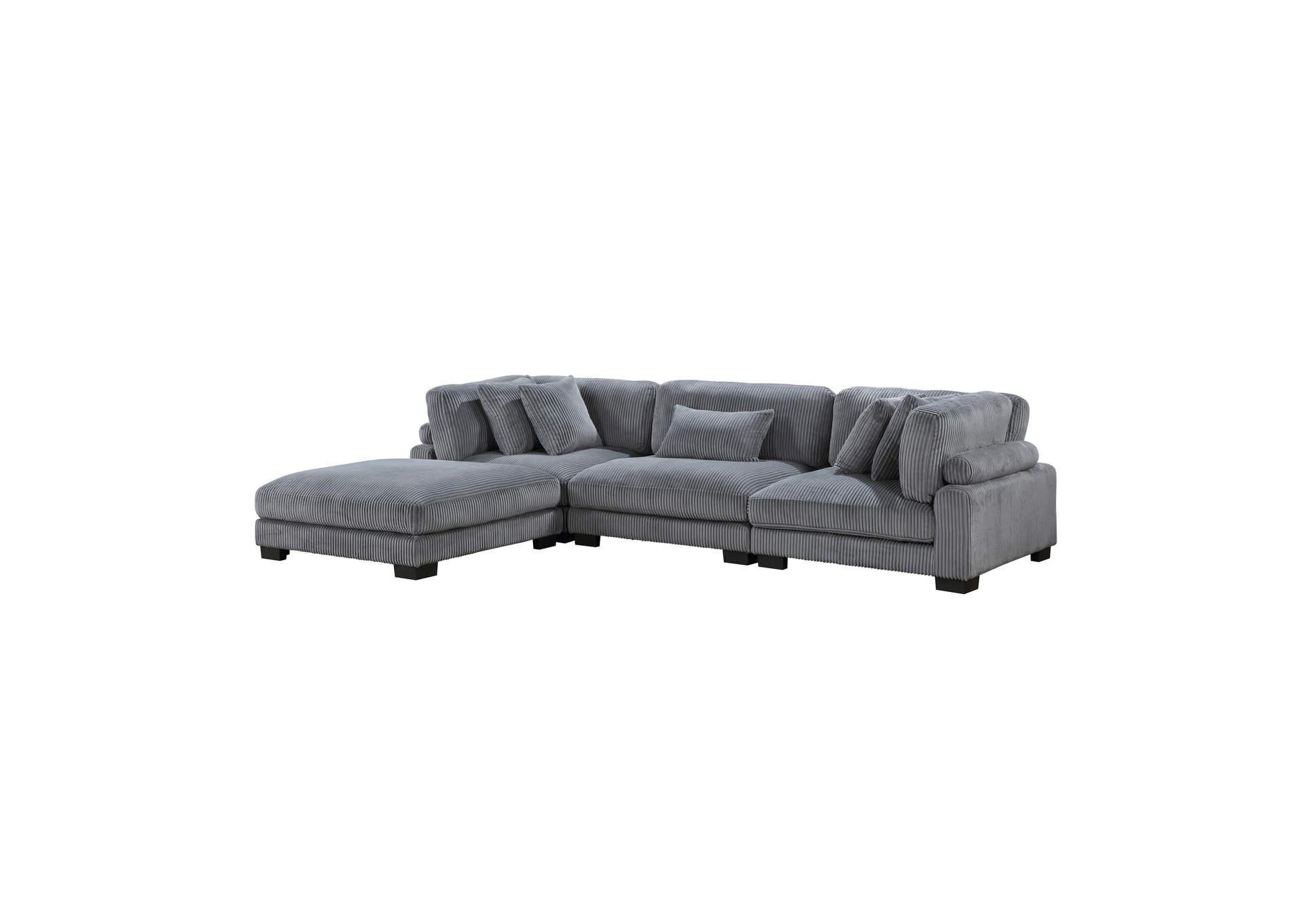 Traverse 4-Piece Modular Sectional with Ottoman image 1