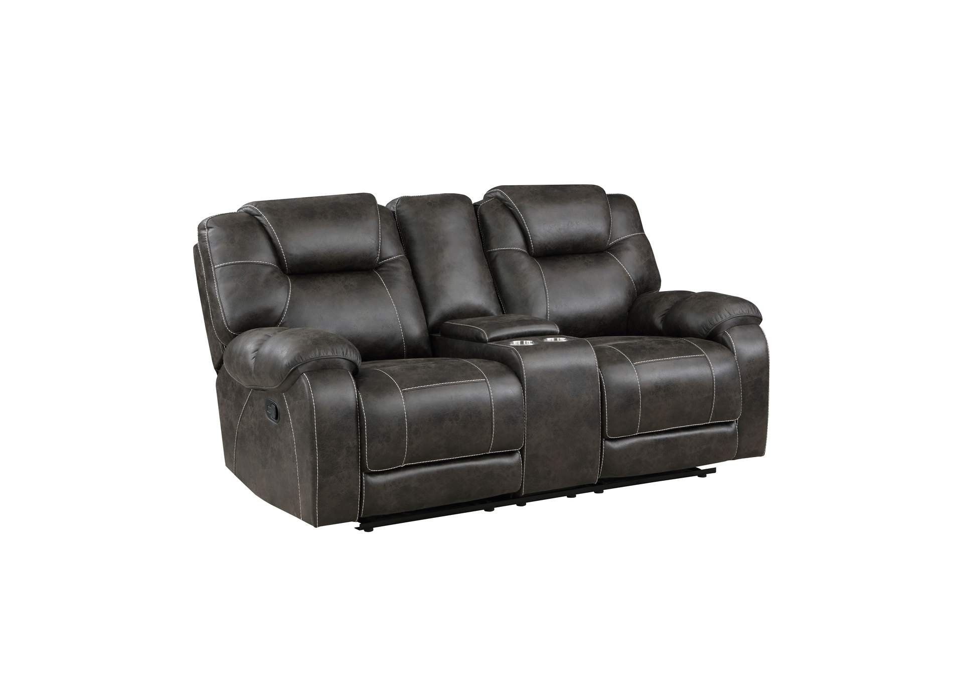 Gainesville Double Reclining Love Seat with Center Console image 3