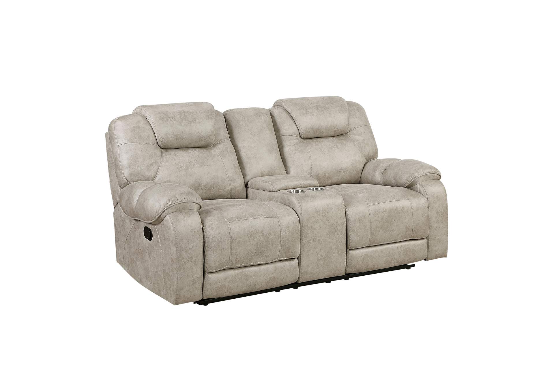 Double Reclining Love Seat with Center Console image 1