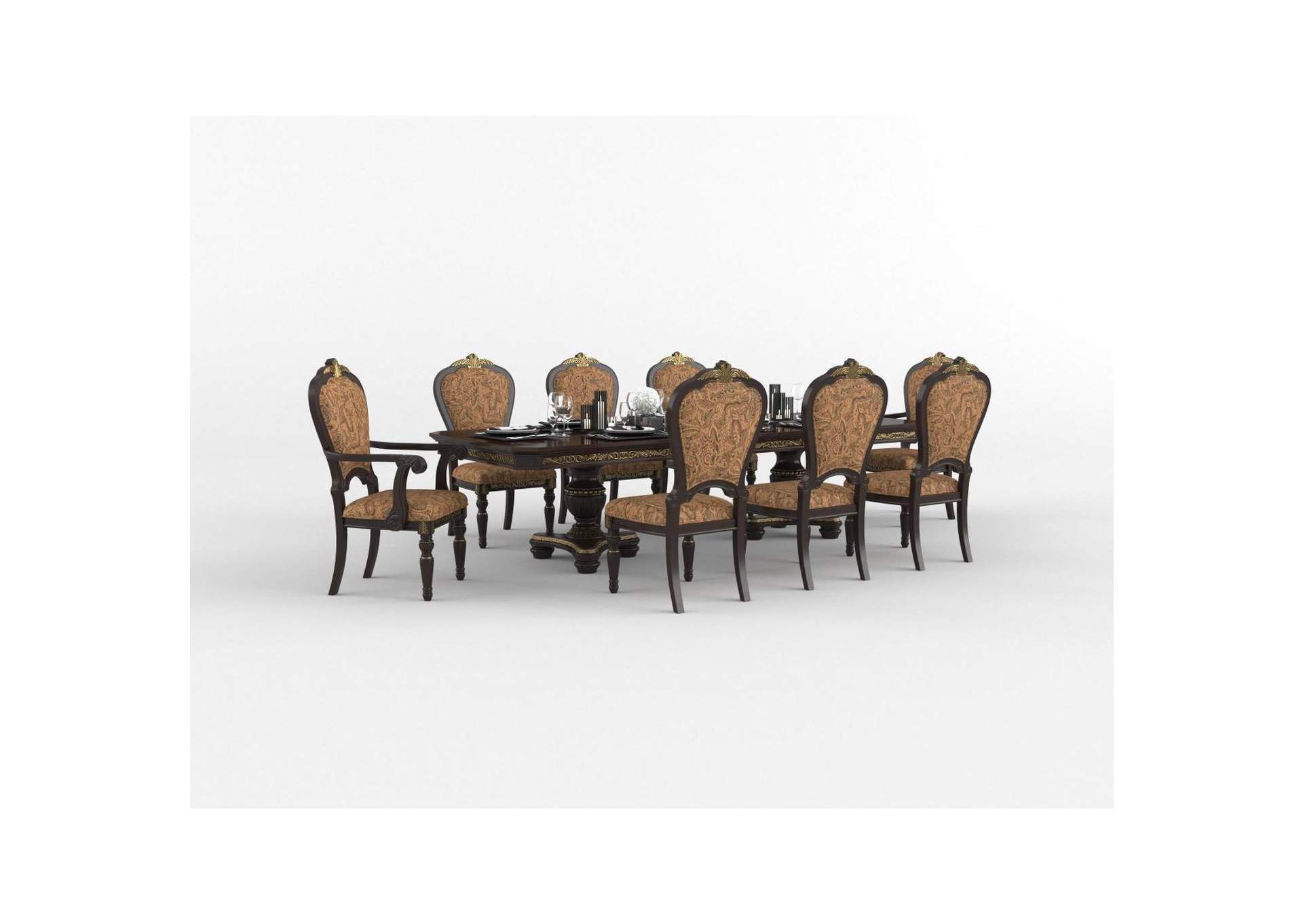 Russian Hill Double Pedestal Dining Table image 6