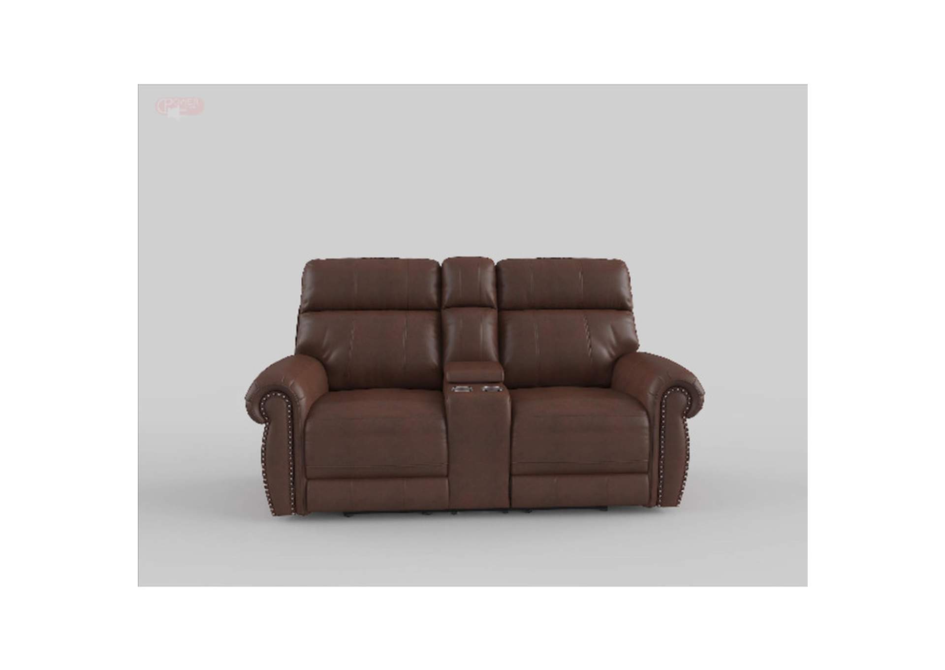 Granville Power Double Reclining Love Seat with Center Console image 4