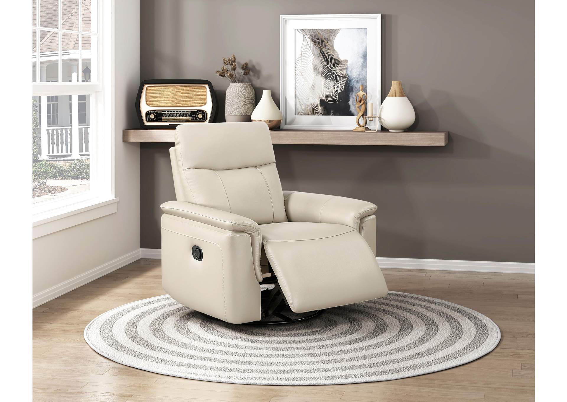 Hadley Swivel Glider Reclining Chair image 13