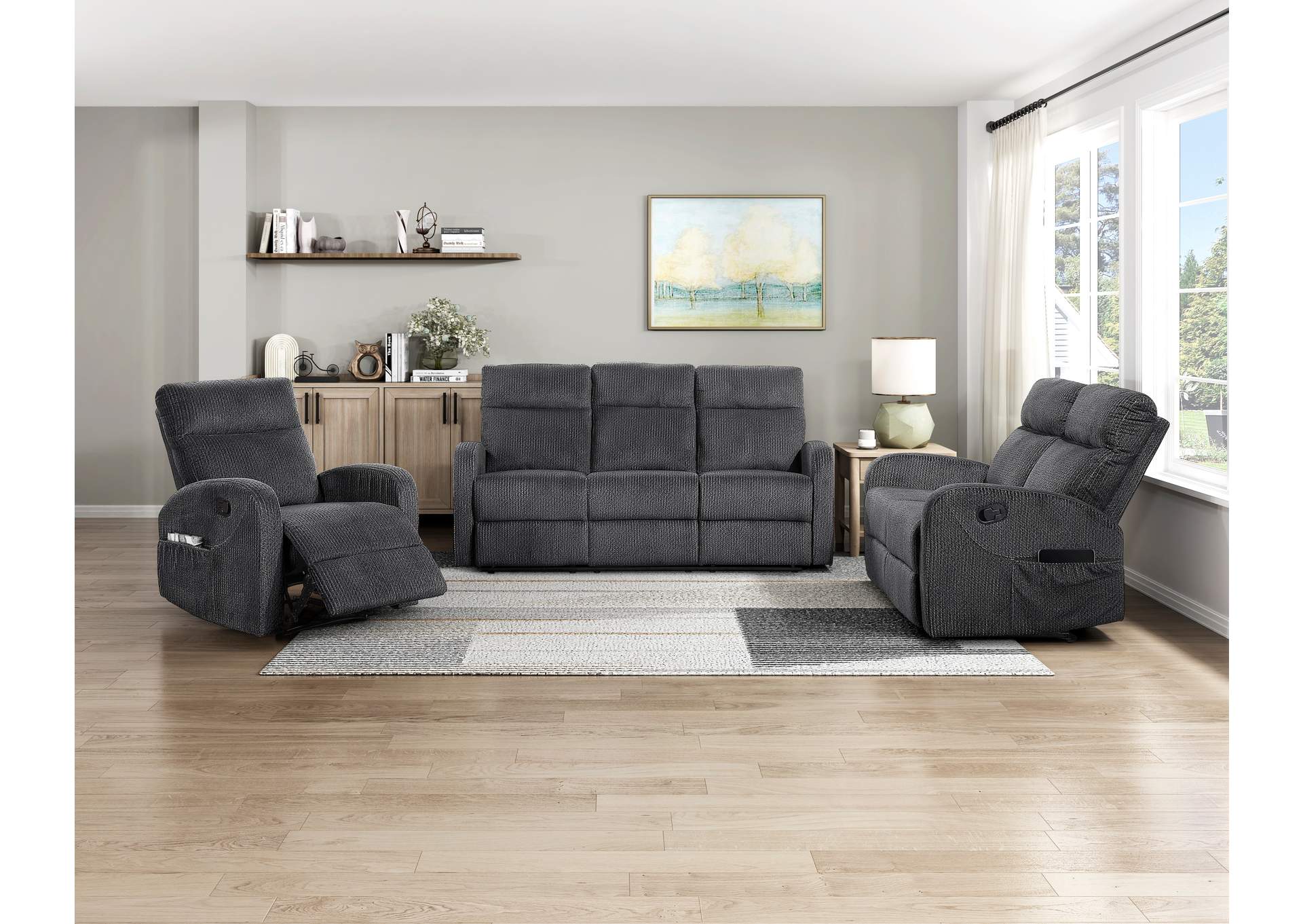 Double Reclining Sofa image 4