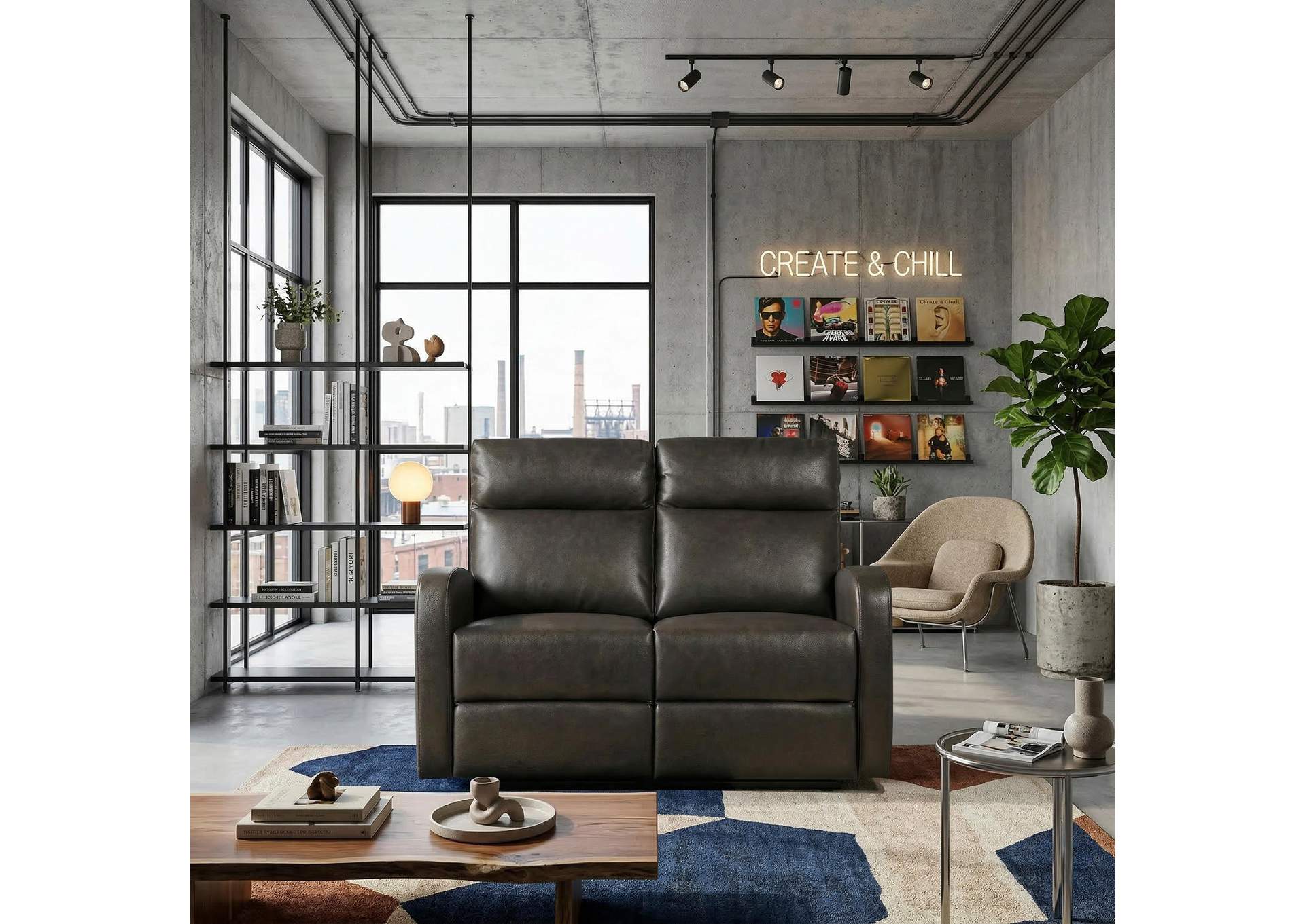 Allen Double Reclining Love Seat image 12
