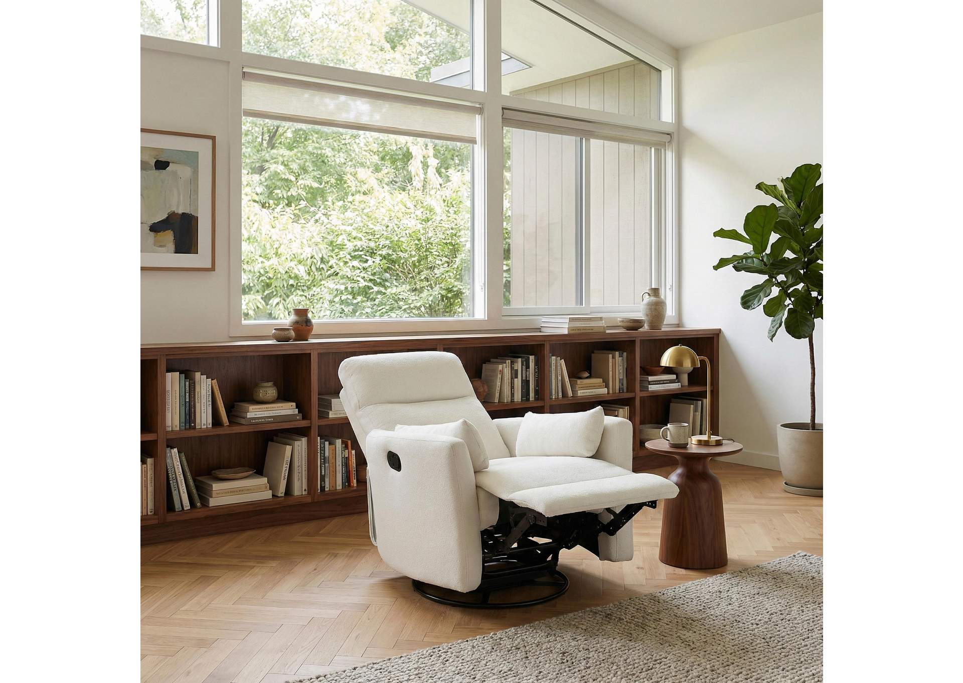 Desso Swivel Glider Reclining Chair image 9