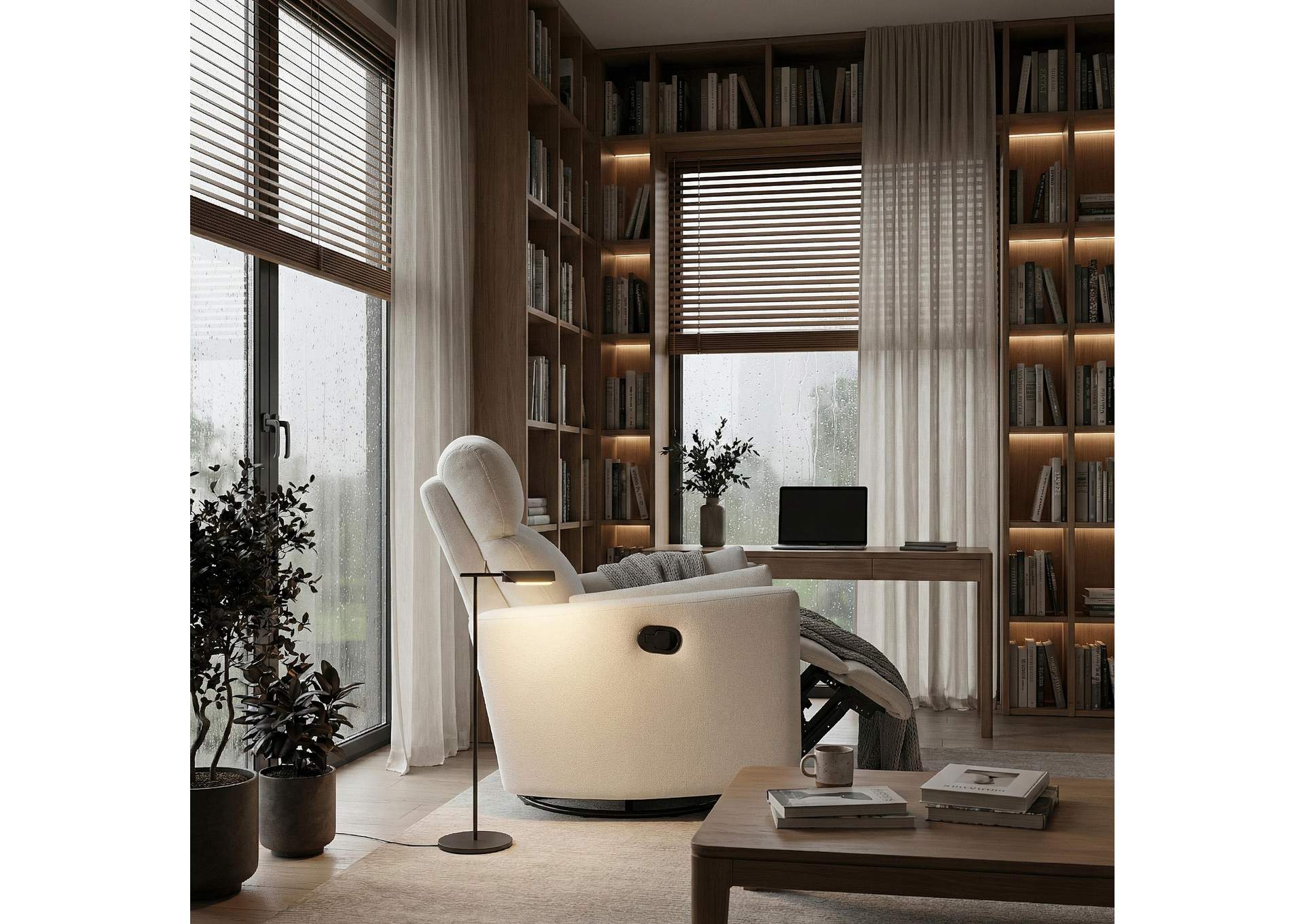 Desso Swivel Glider Reclining Chair image 12