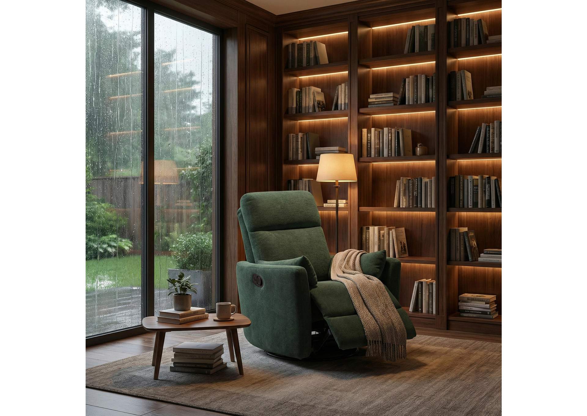 Desso Swivel Glider Reclining Chair image 13