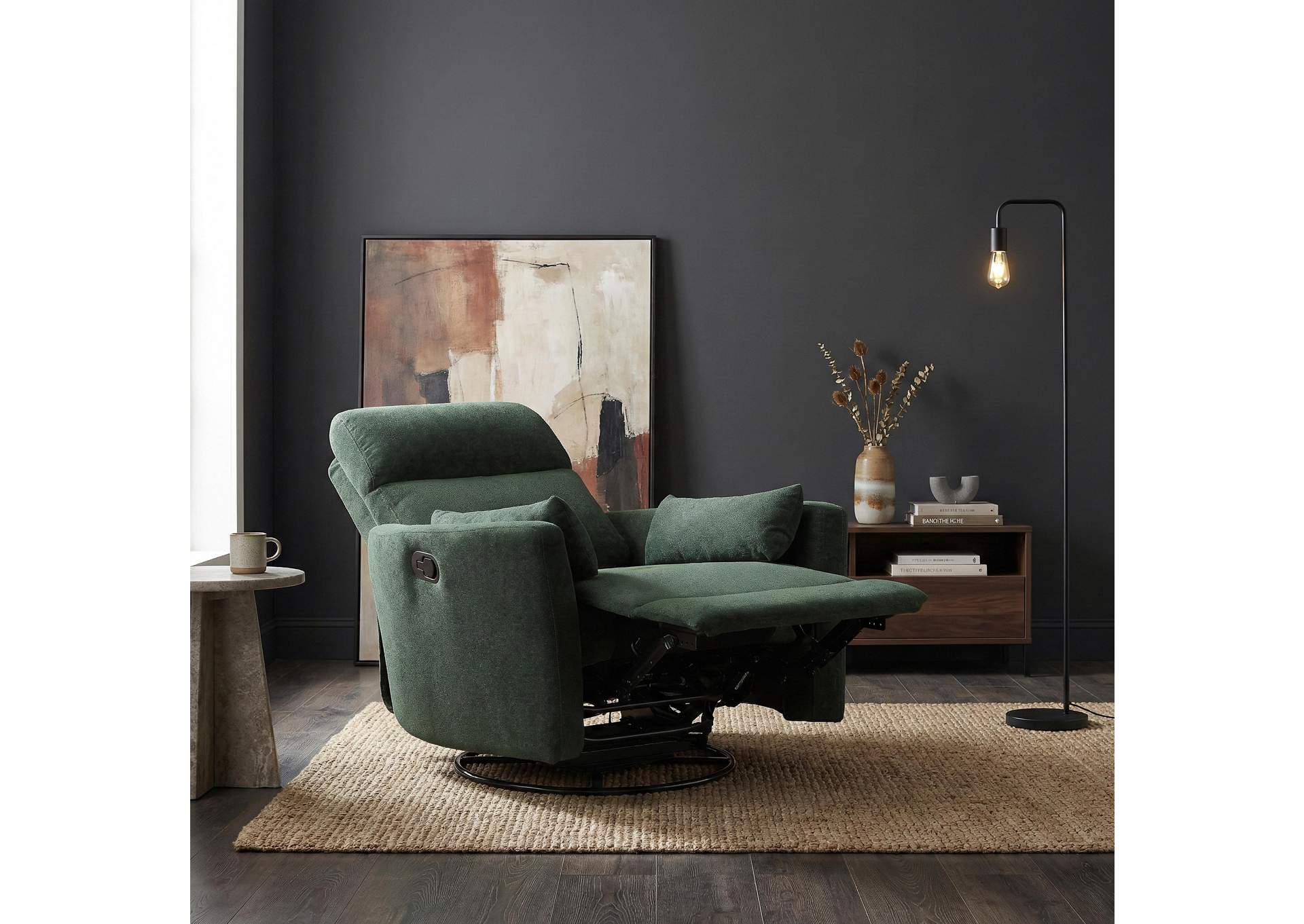 Desso Swivel Glider Reclining Chair image 7