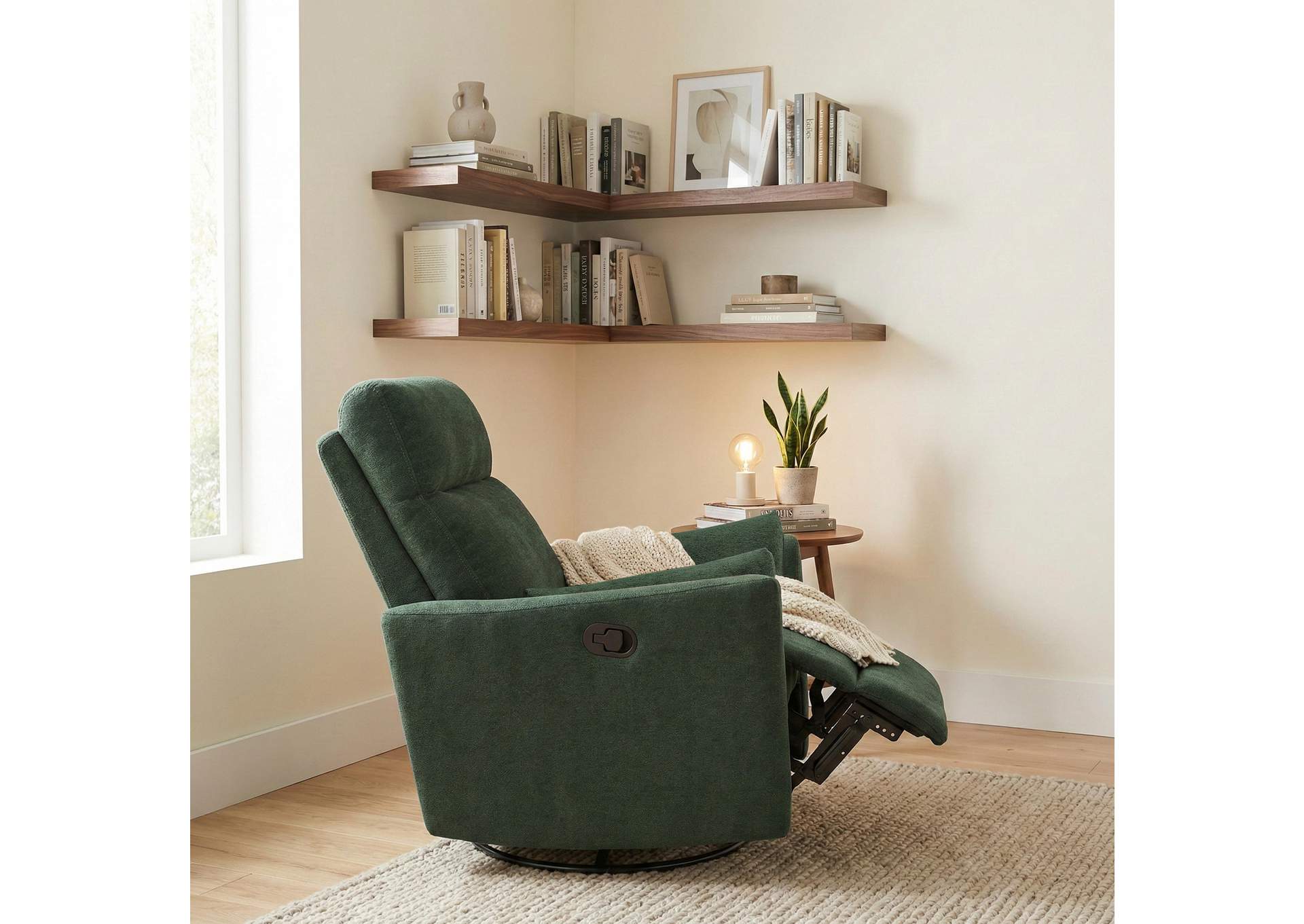 Desso Swivel Glider Reclining Chair image 11