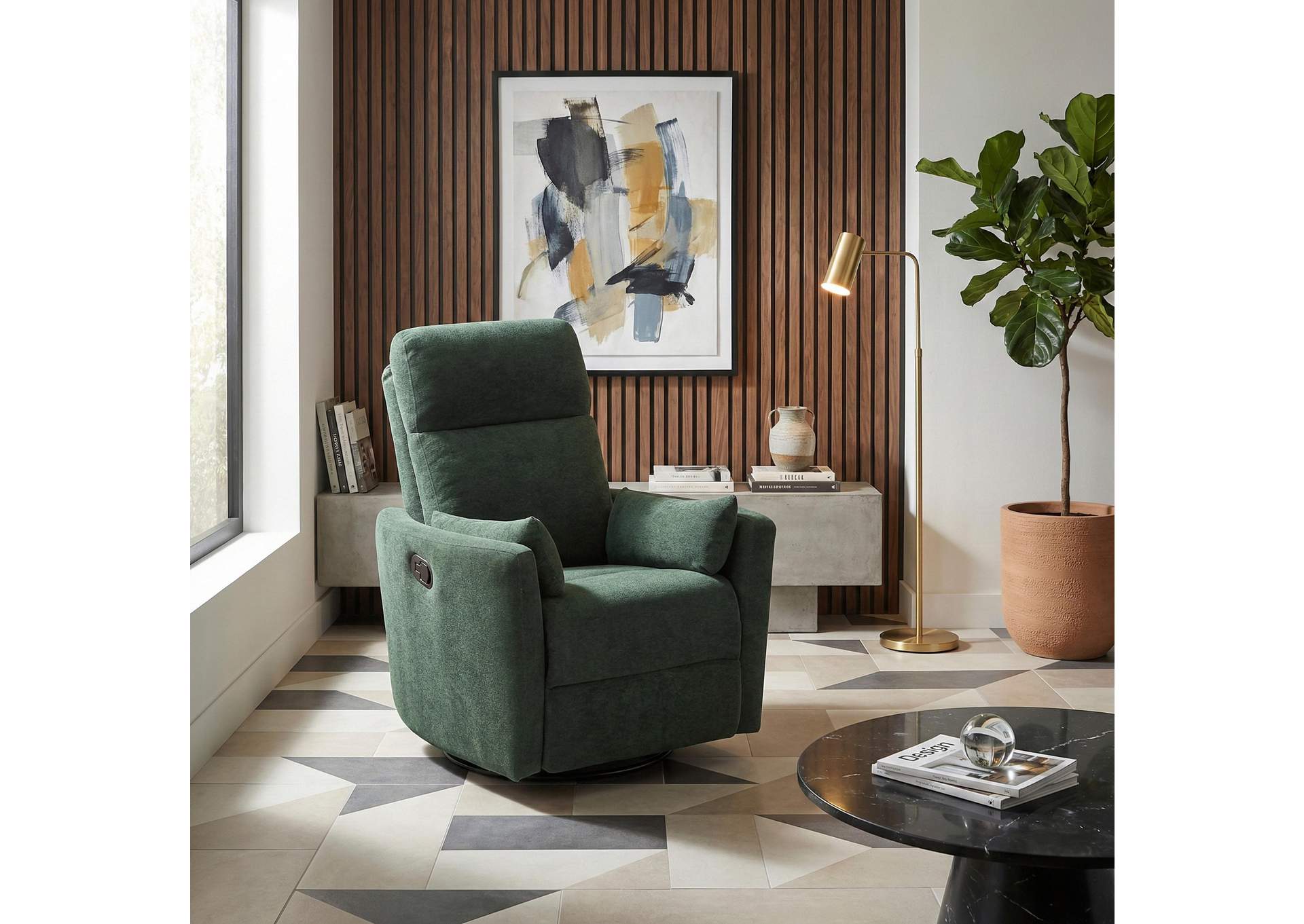 Desso Swivel Glider Reclining Chair image 15
