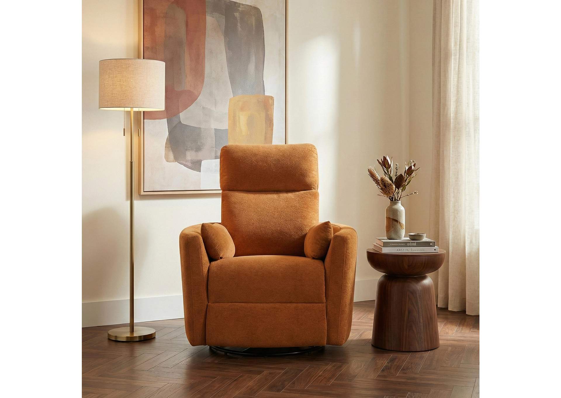 Desso Swivel Glider Reclining Chair image 18