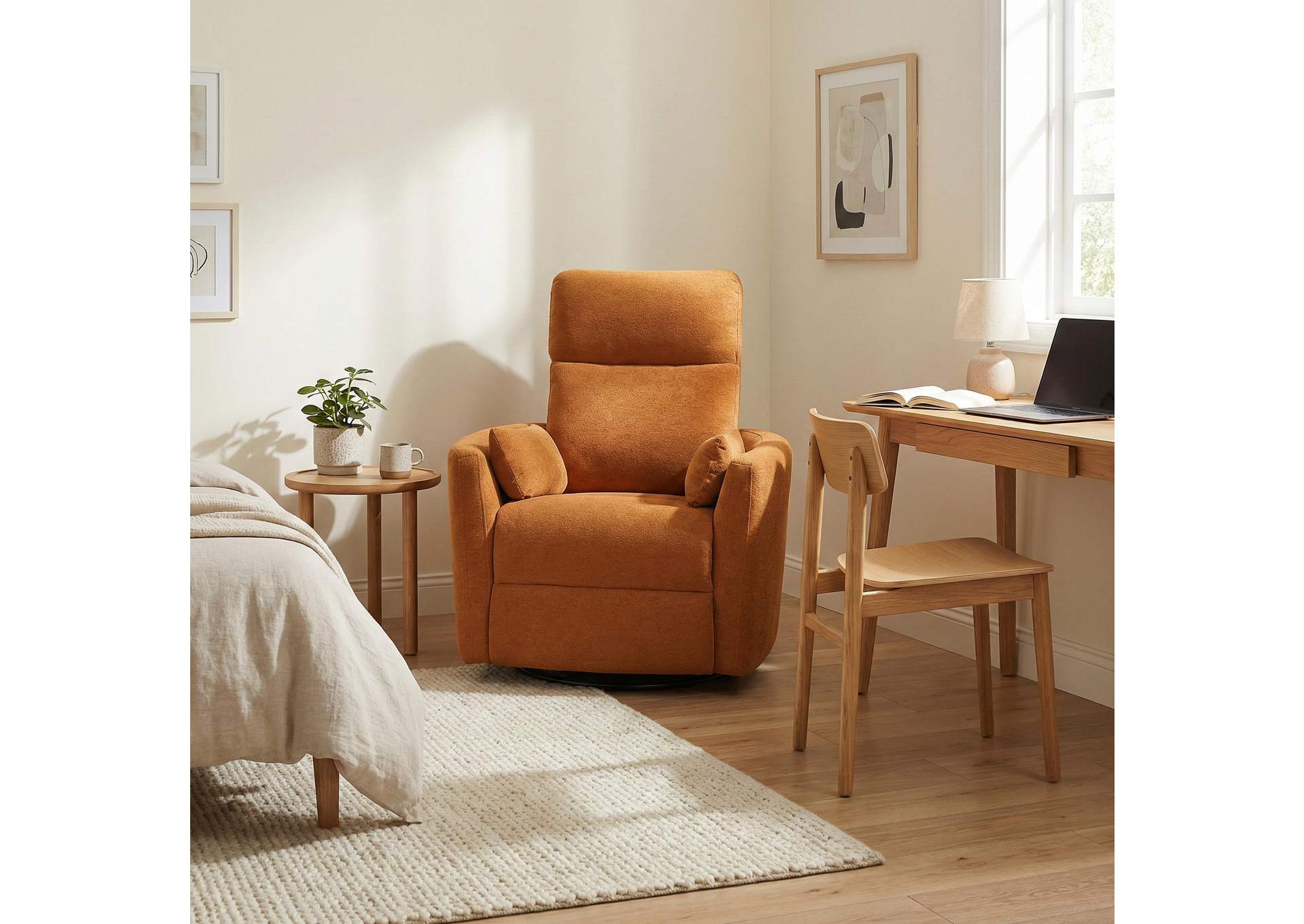 Desso Swivel Glider Reclining Chair image 17
