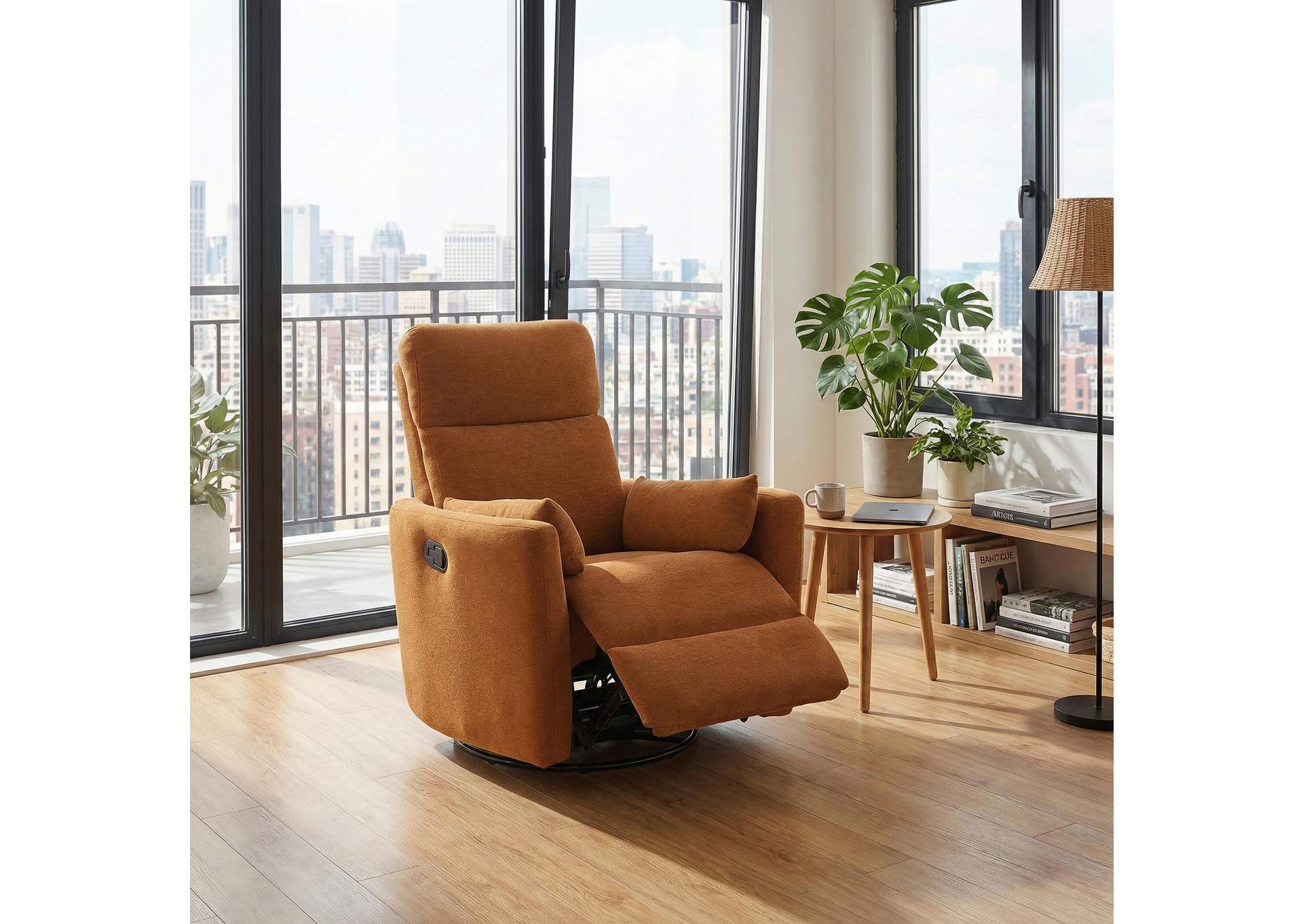 Desso Swivel Glider Reclining Chair image 14
