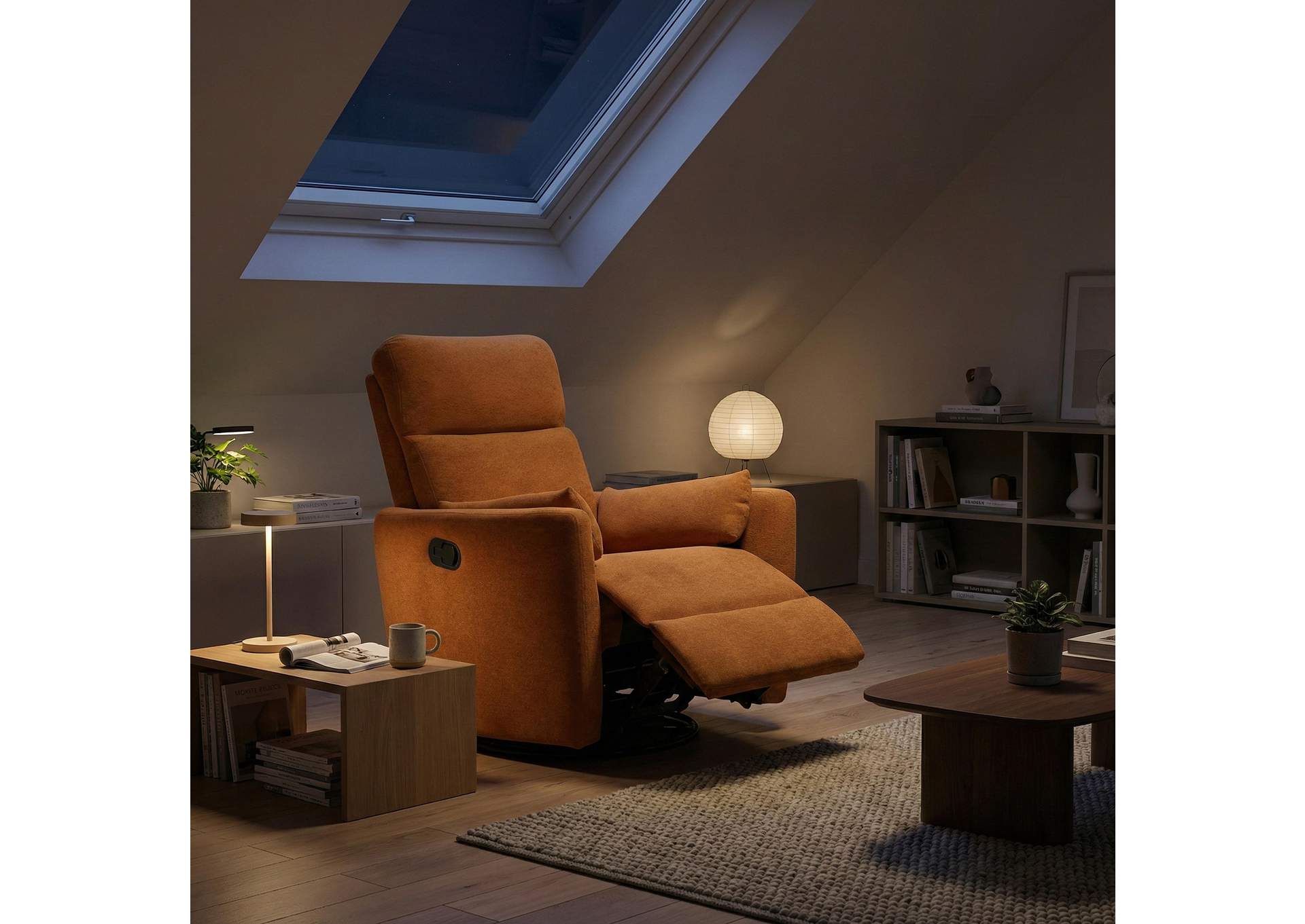 Desso Swivel Glider Reclining Chair image 8