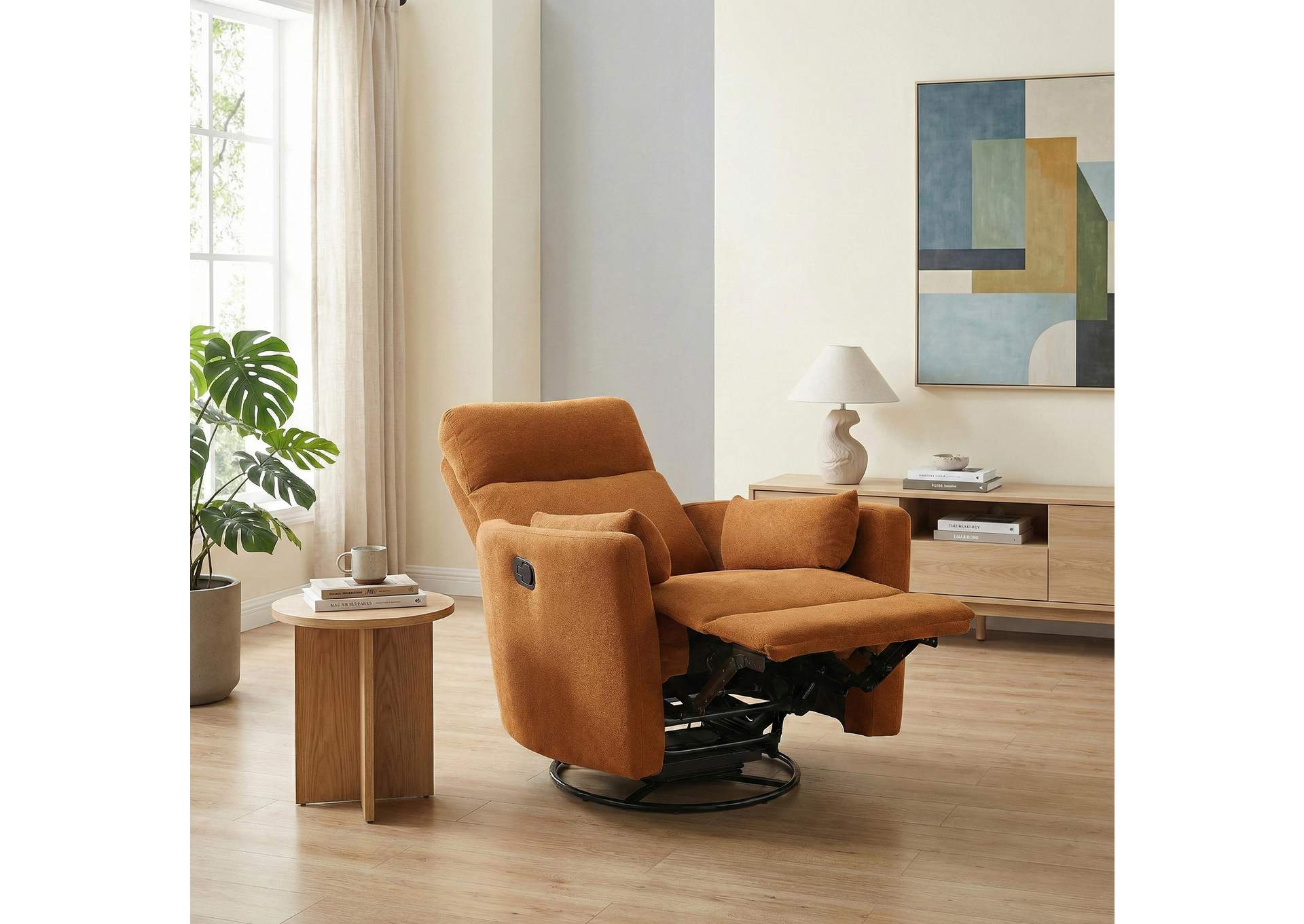 Desso Swivel Glider Reclining Chair image 6
