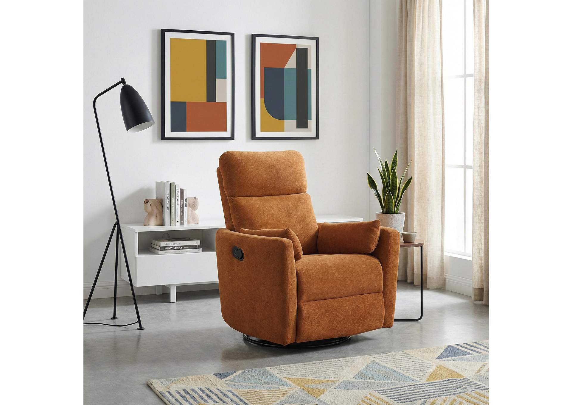 Desso Swivel Glider Reclining Chair image 16