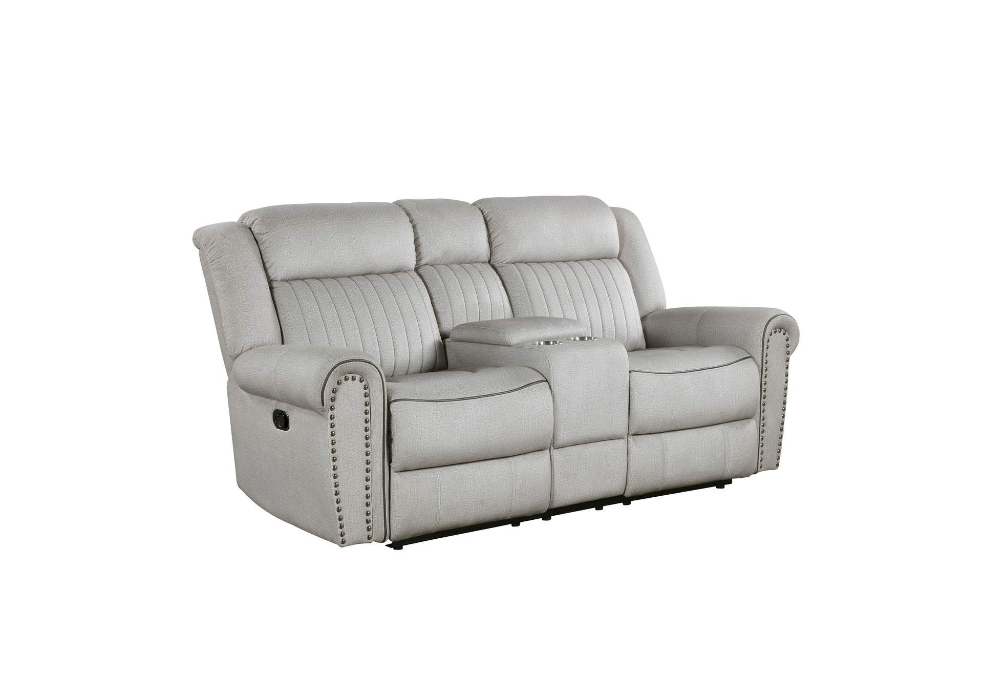 Brennen Double Reclining Love Seat with Center Console image 3